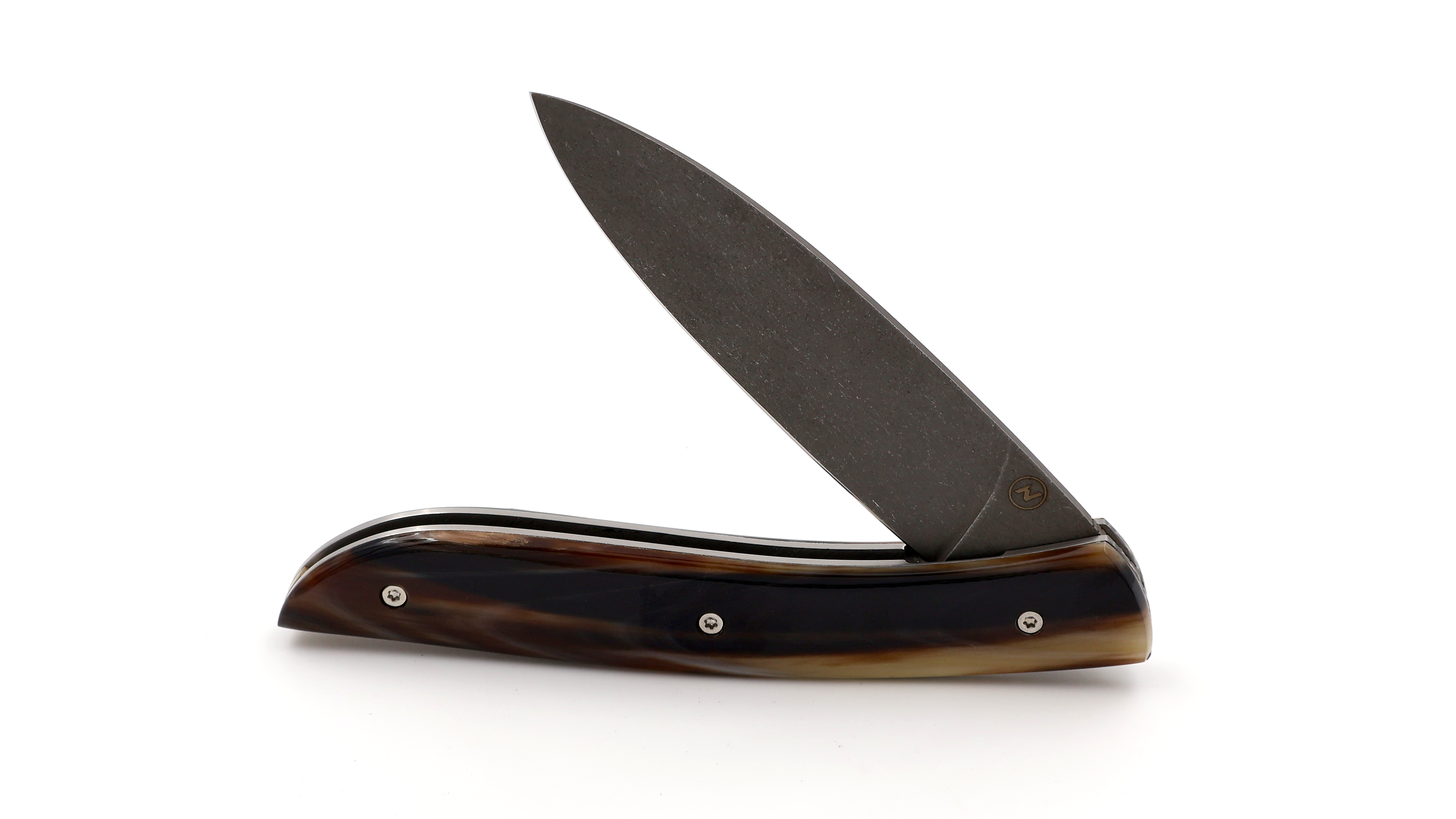 Tim Bernard NÉVÉ Zebu-Hornspitze stonewashed Klinge