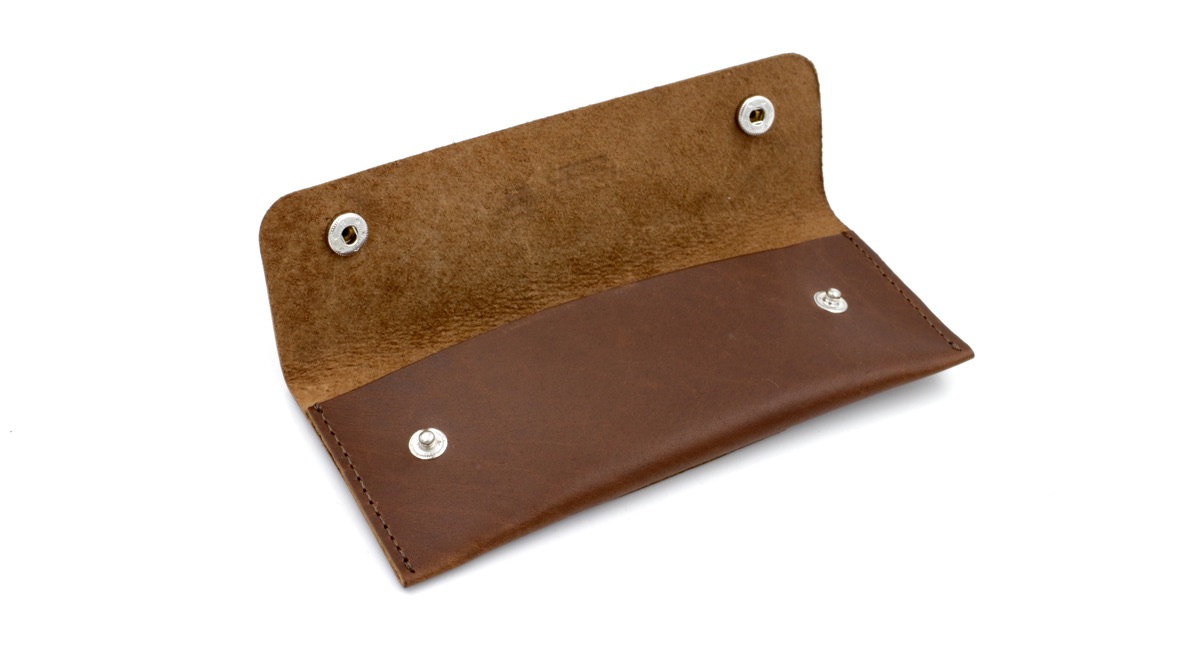 LAGUIOLE en Aubrac Gürtel-Etui Leder braun 15 cm