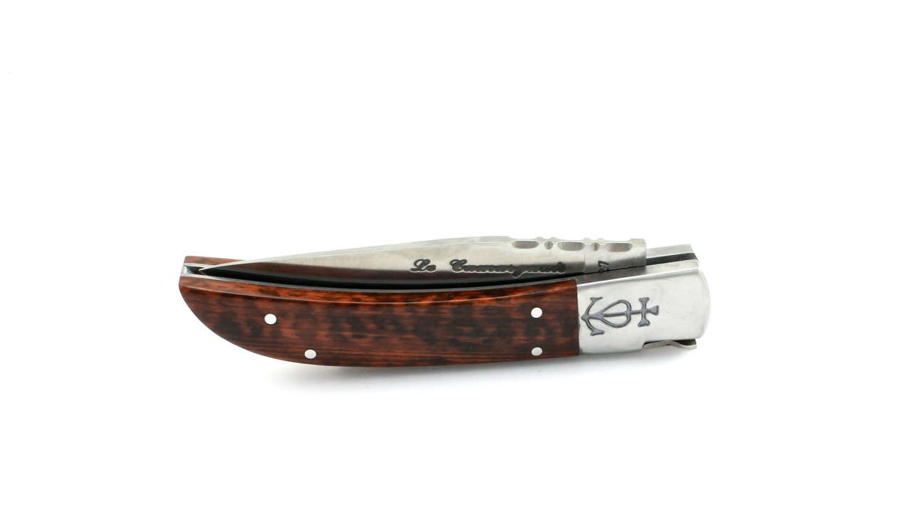 Le Camarguais knife snakewood 12 cm