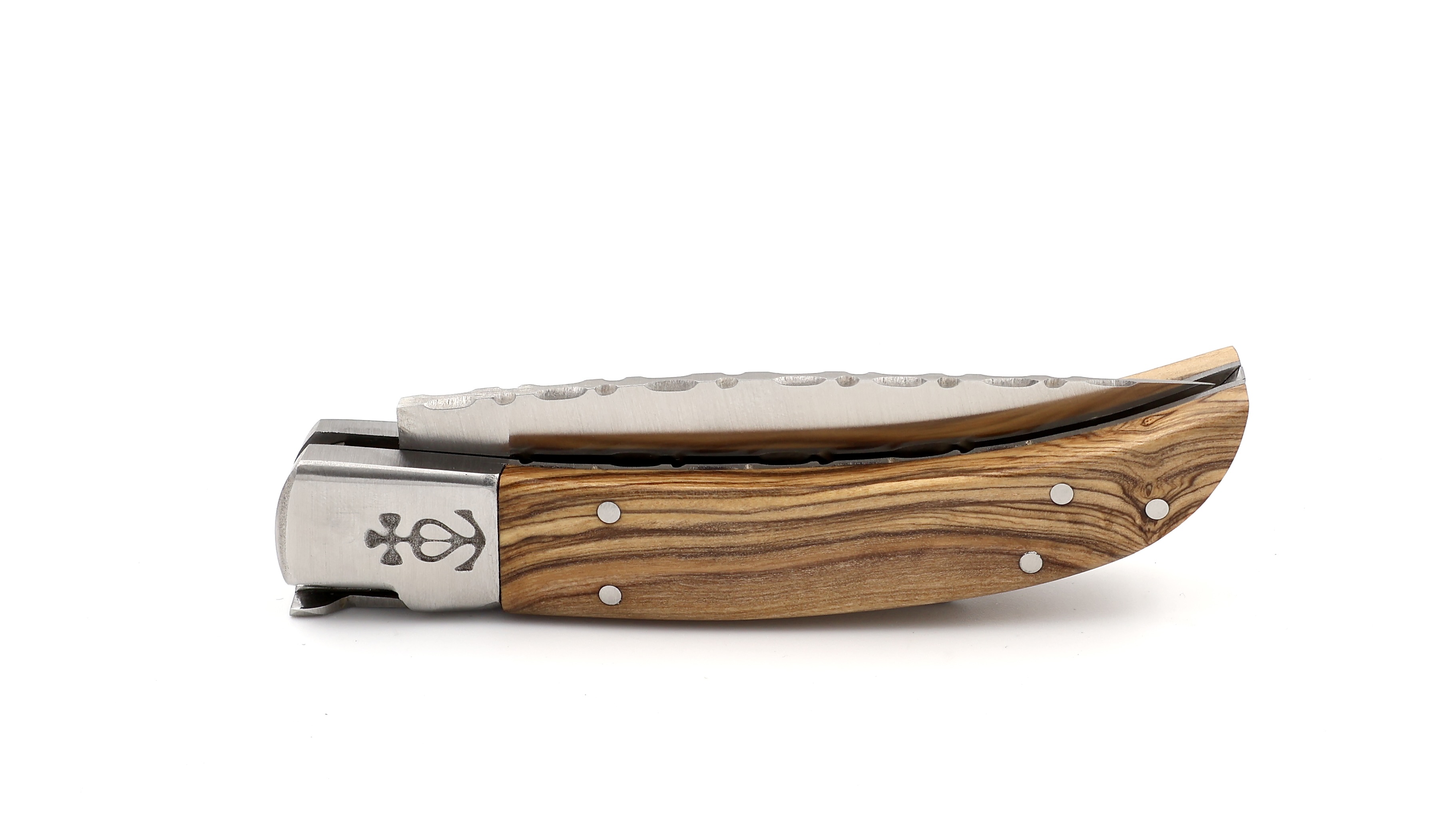 Le Camarguais Olive guillochiert 10 cm