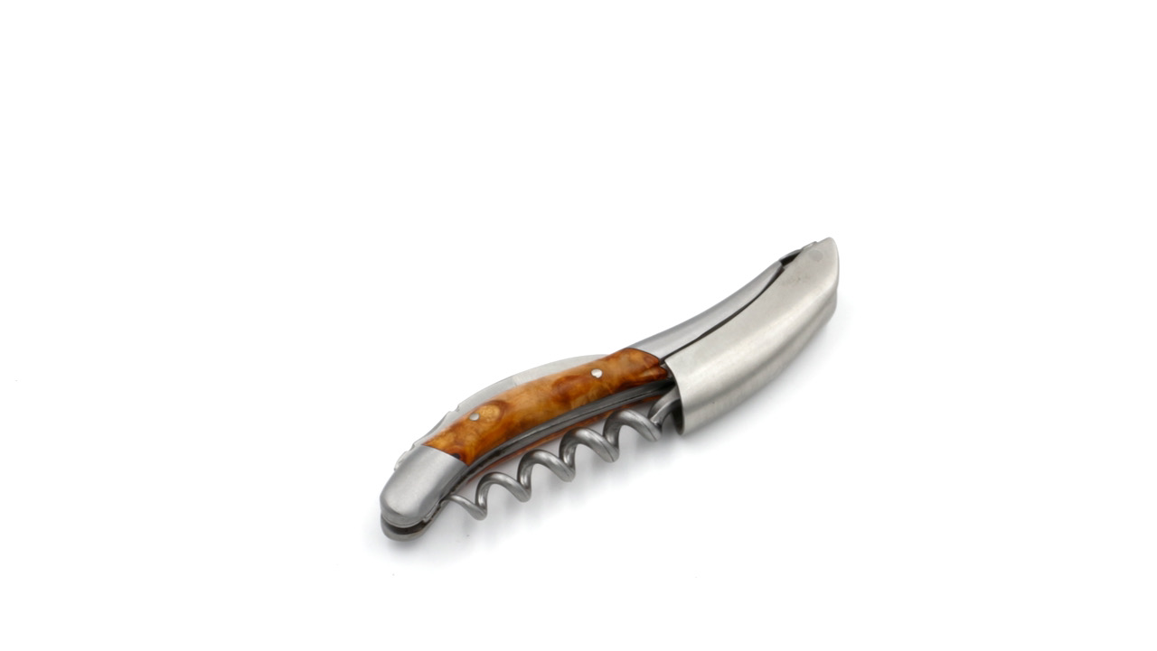 Laguiole en Aubrac Laguiole Sommelier knife Amboina