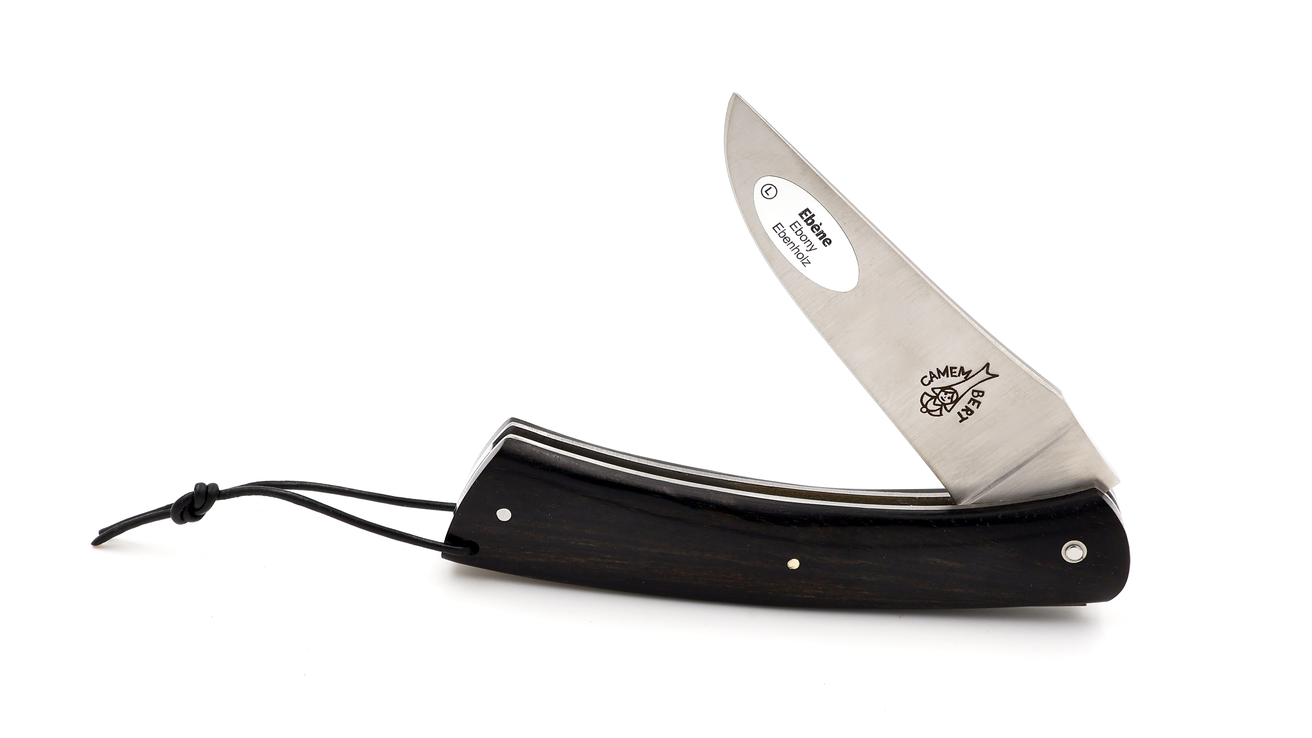 Laguiole en Aubrac Le CAMEMBERT guillochiert Ebenholz