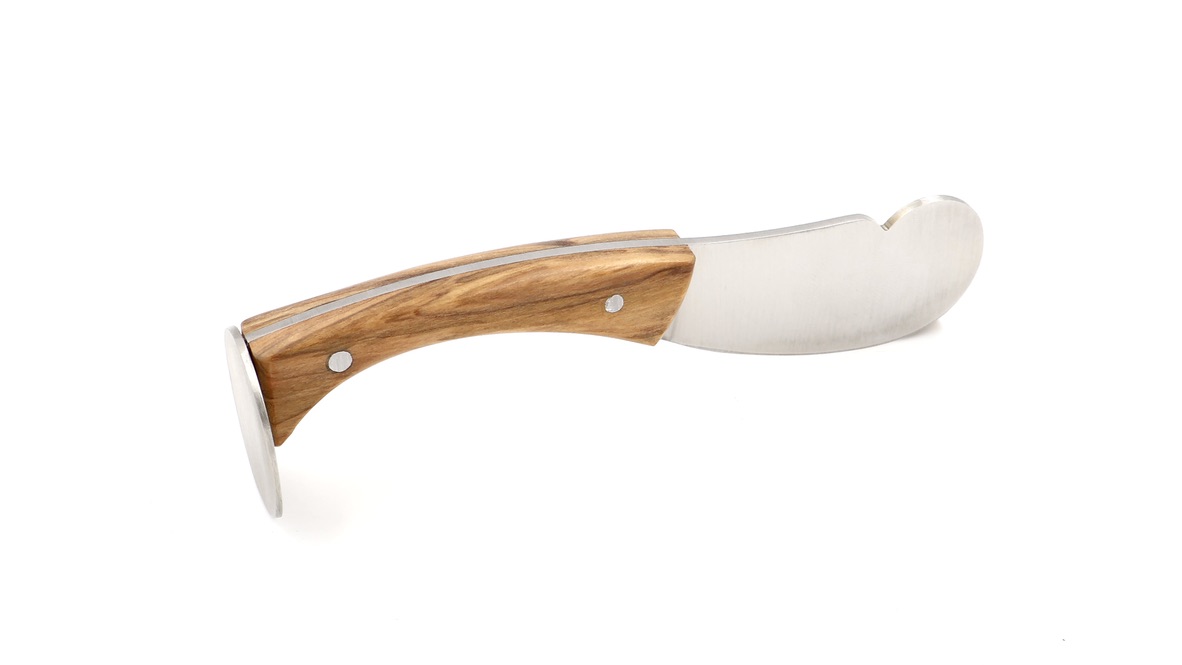 Claude DOZORME Buttermesser stehend Olive