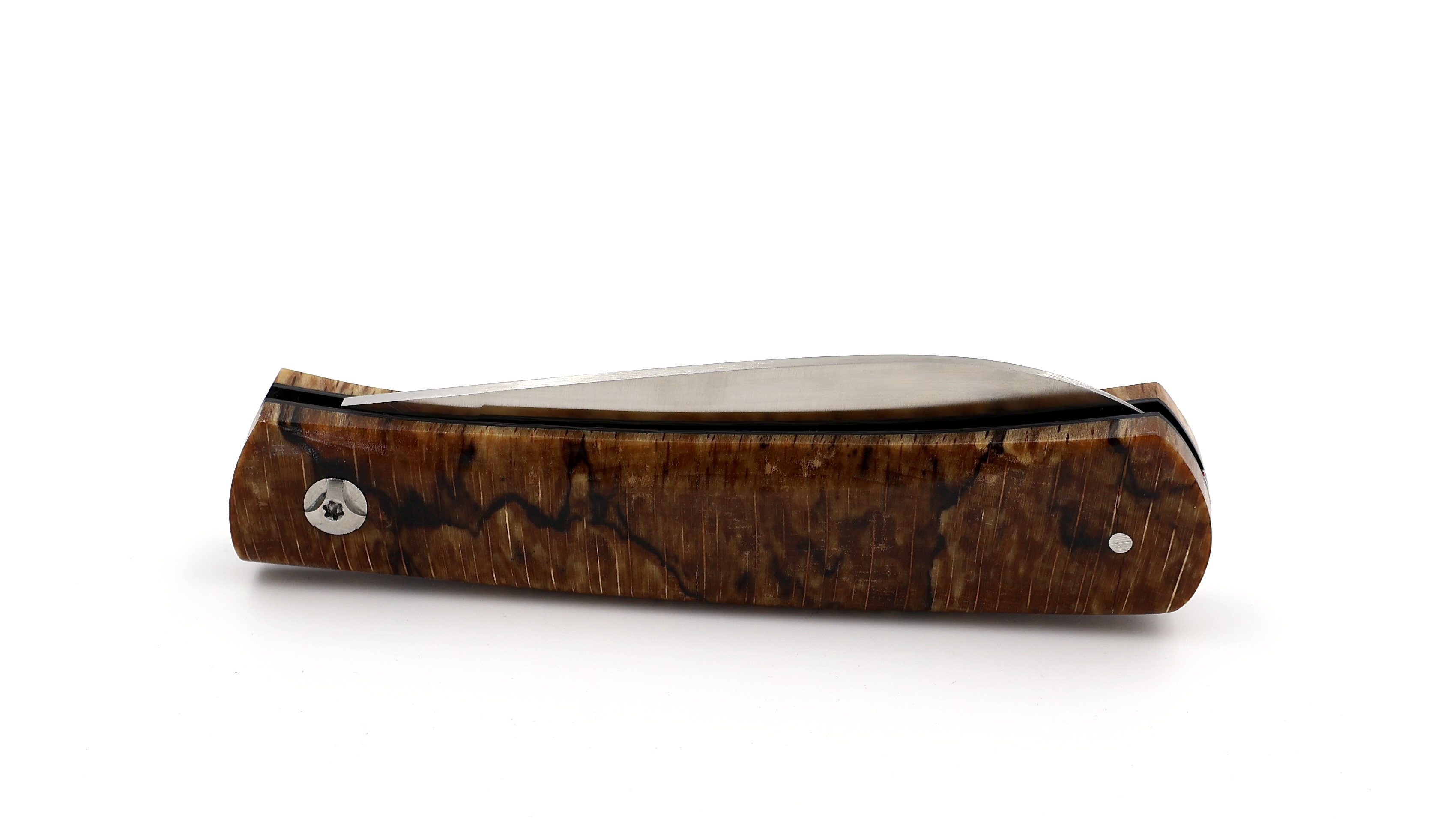 Roland LANNIER Spring Heeled Jack Taschenmesser Buche