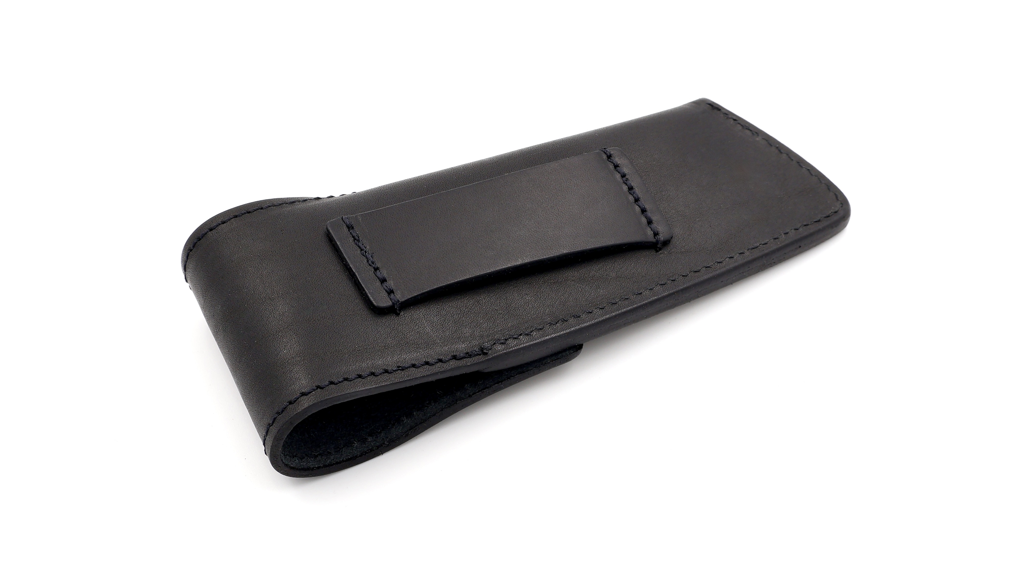 OTTER Gürtel Etui Leder schwarz