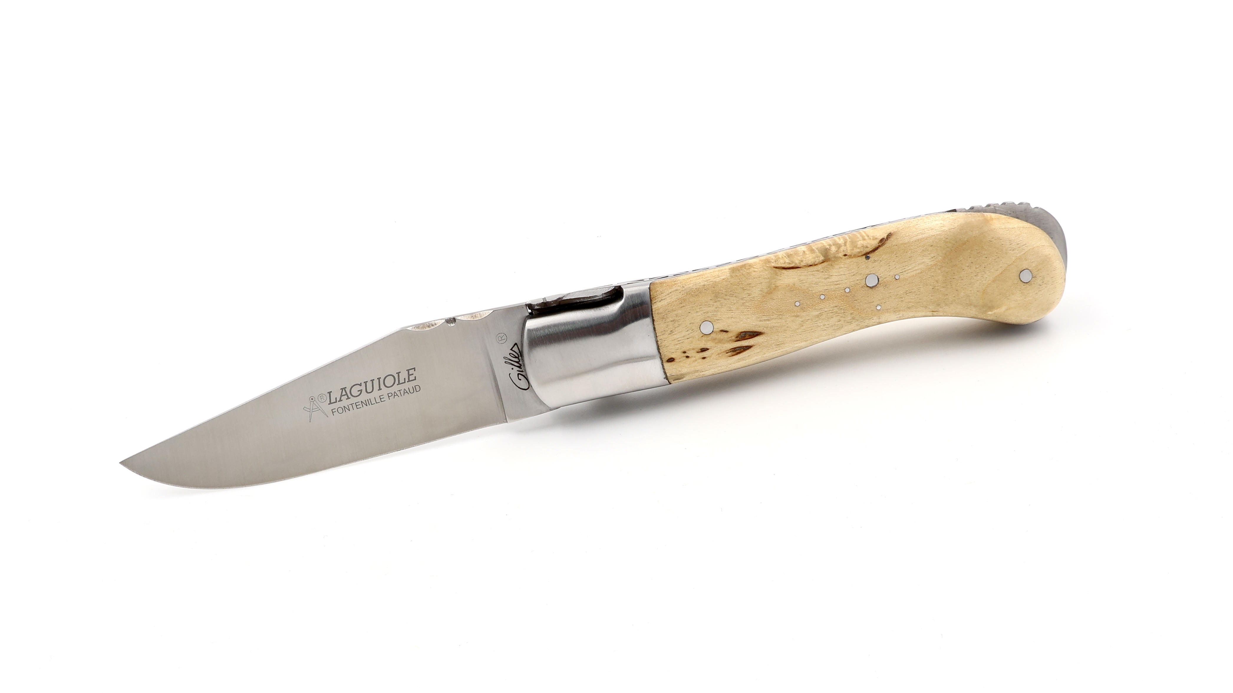 Fontenille Pataud Laguiole GENTLEMAN birch wood 10,5 cm