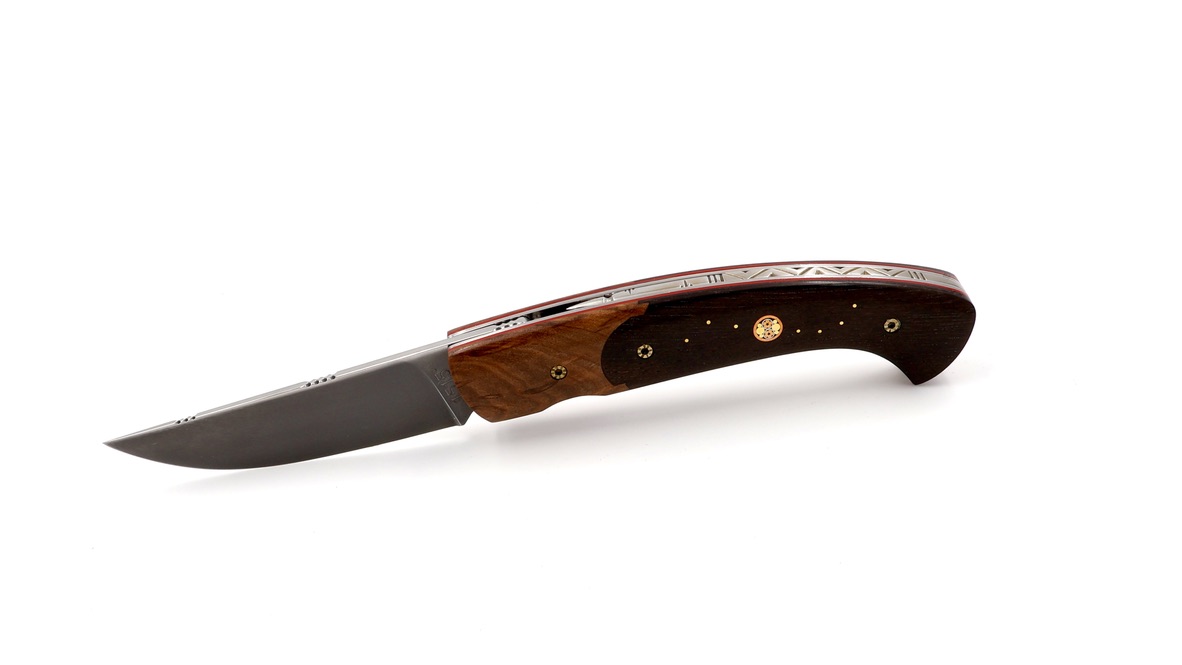 MANU LAPLACE 1515 ZULU walnut burlwood/ebony