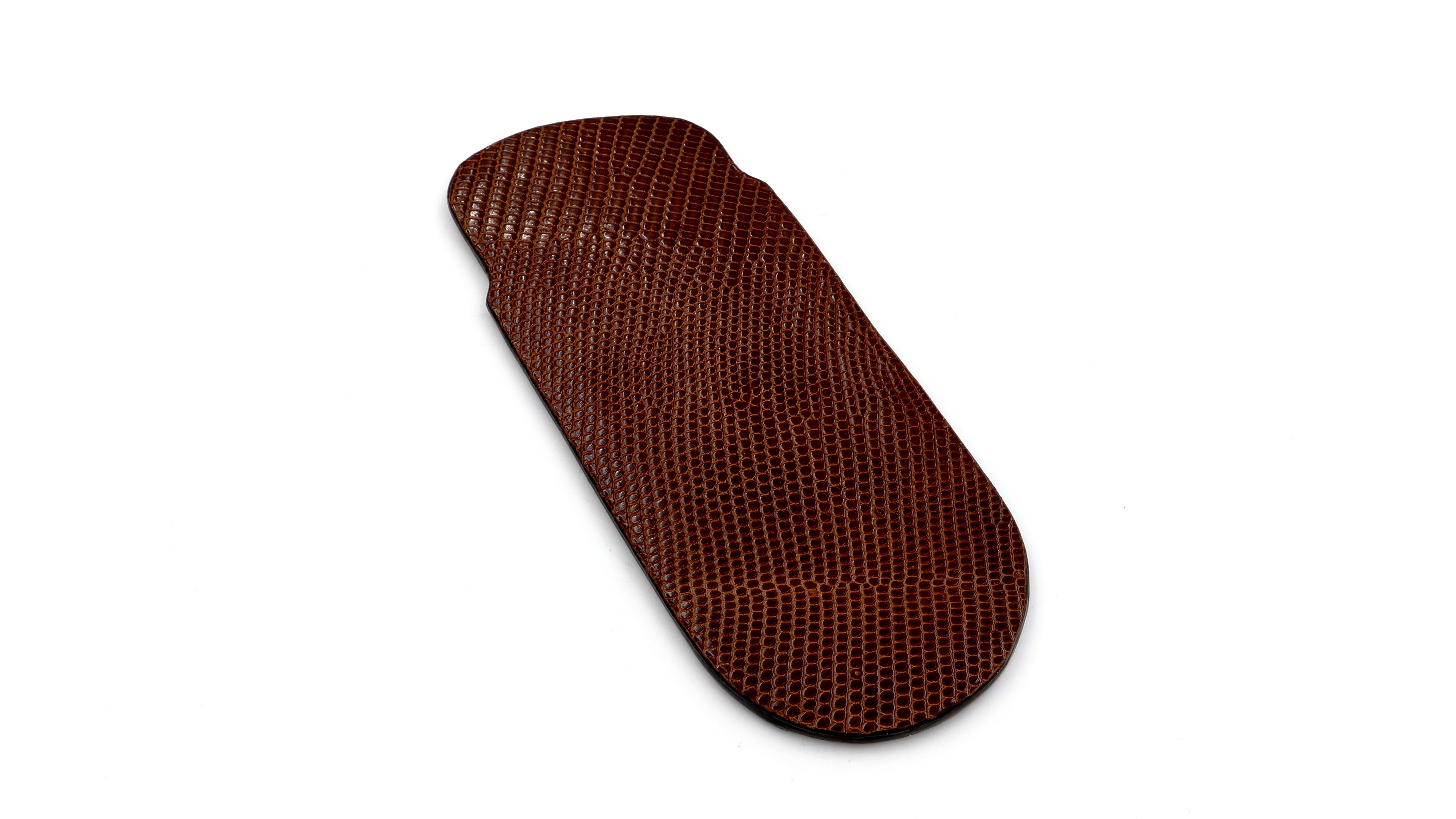Atelier N°7 Stecketui Echsenleder braun 14,5 cm      Atelier N°7 Stecketui Echsenleder braun 14,5 cm