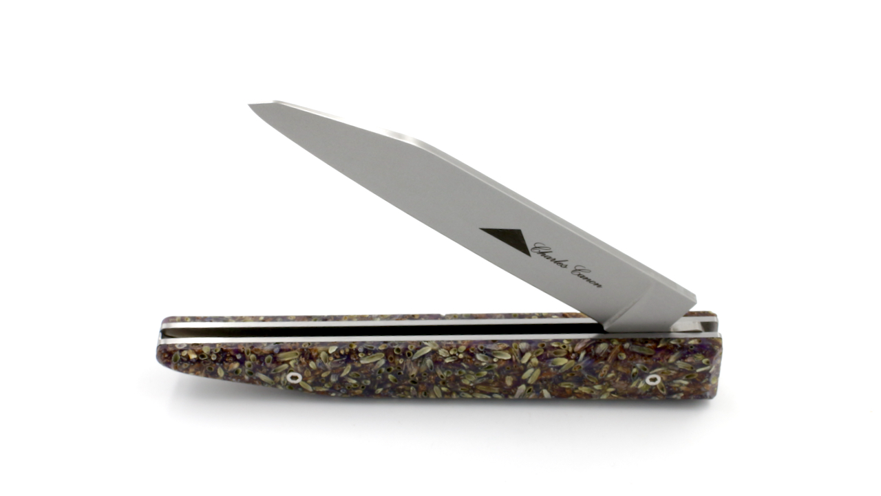 Charles Canon knife 12 cm lavender