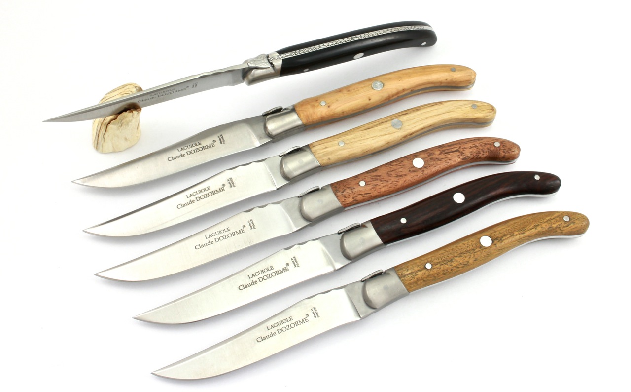 Claude Dozorme Laguiole Steakmesser Set 6-tlg. 