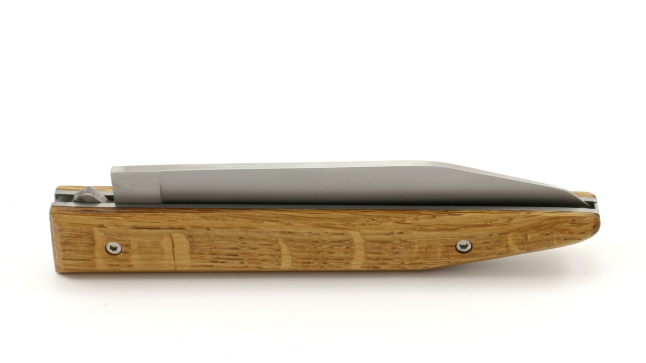 Charles Canon knife 12 cm oak