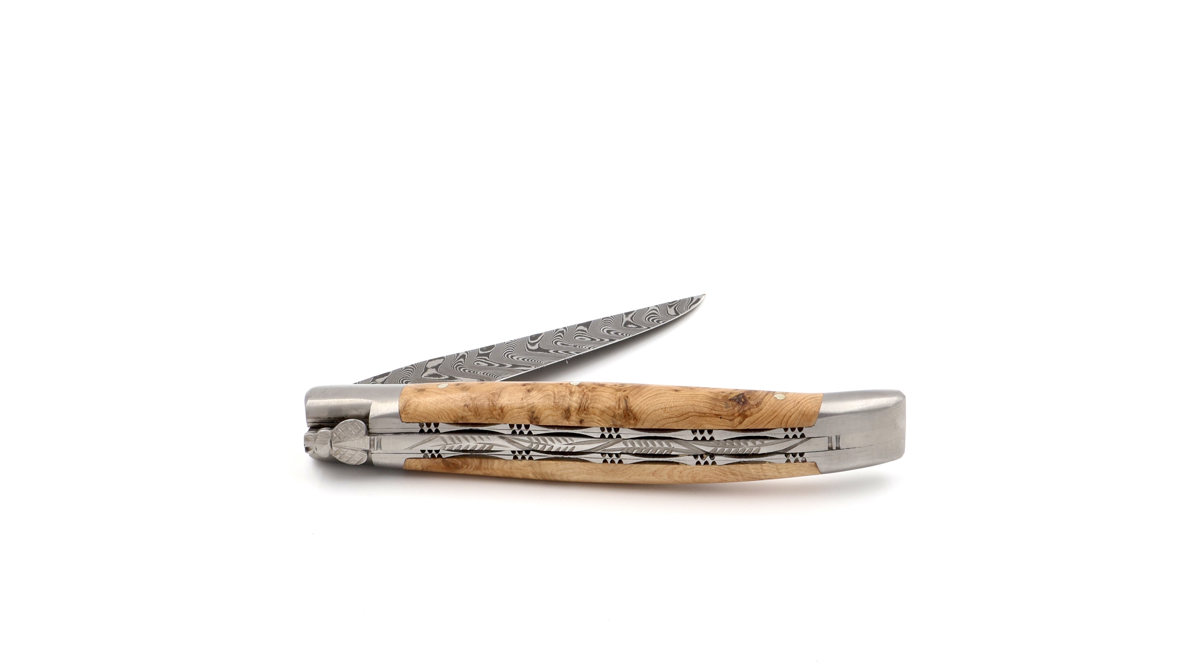 Laguiole en Aubrac DSC® Carbon Damast Wacholder matt Laguiole en Aubrac DSC® Carbon Damast Wacholder matt