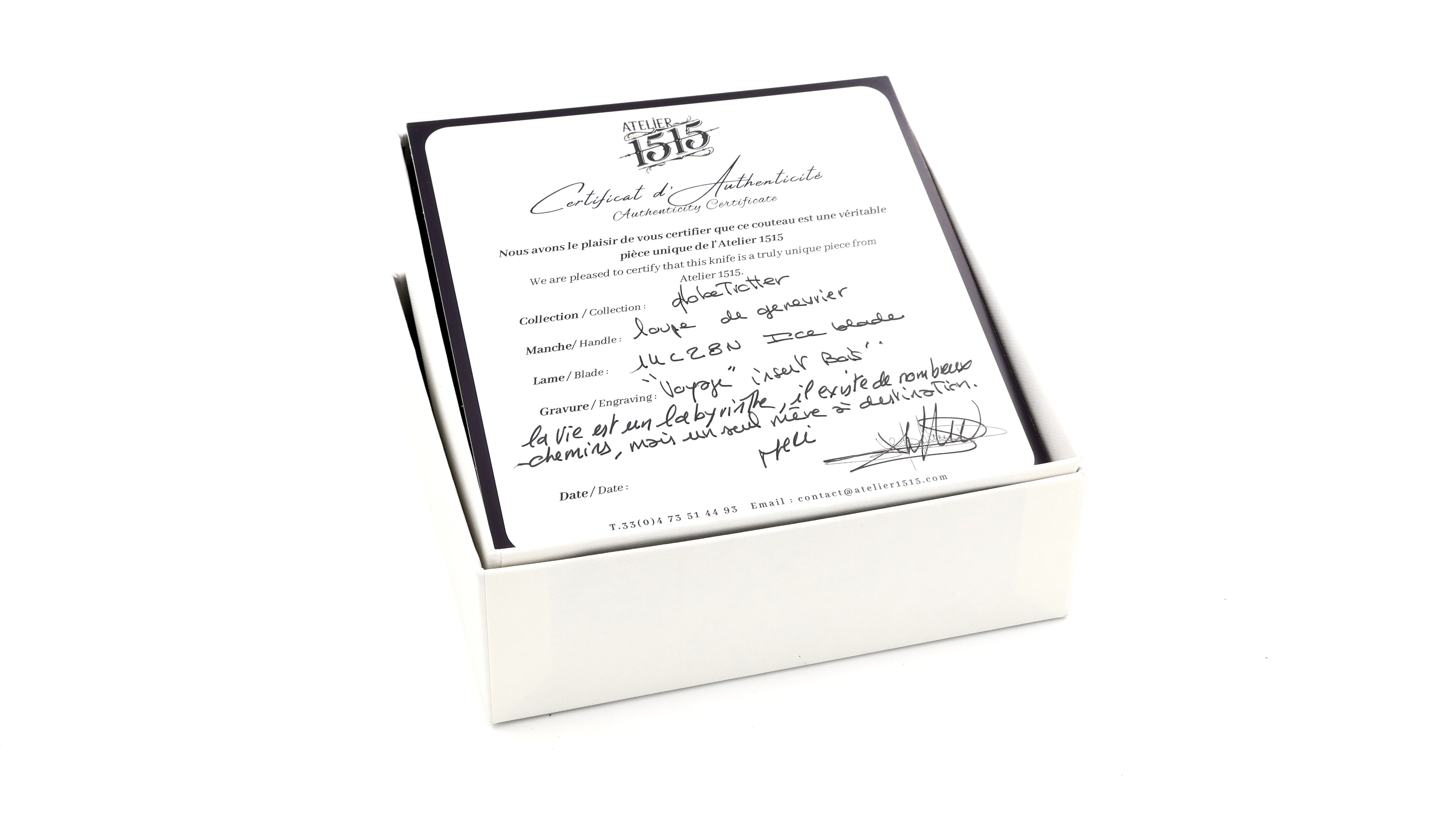 MANU LAPLACE 1515 Wacholder Wurzelholz