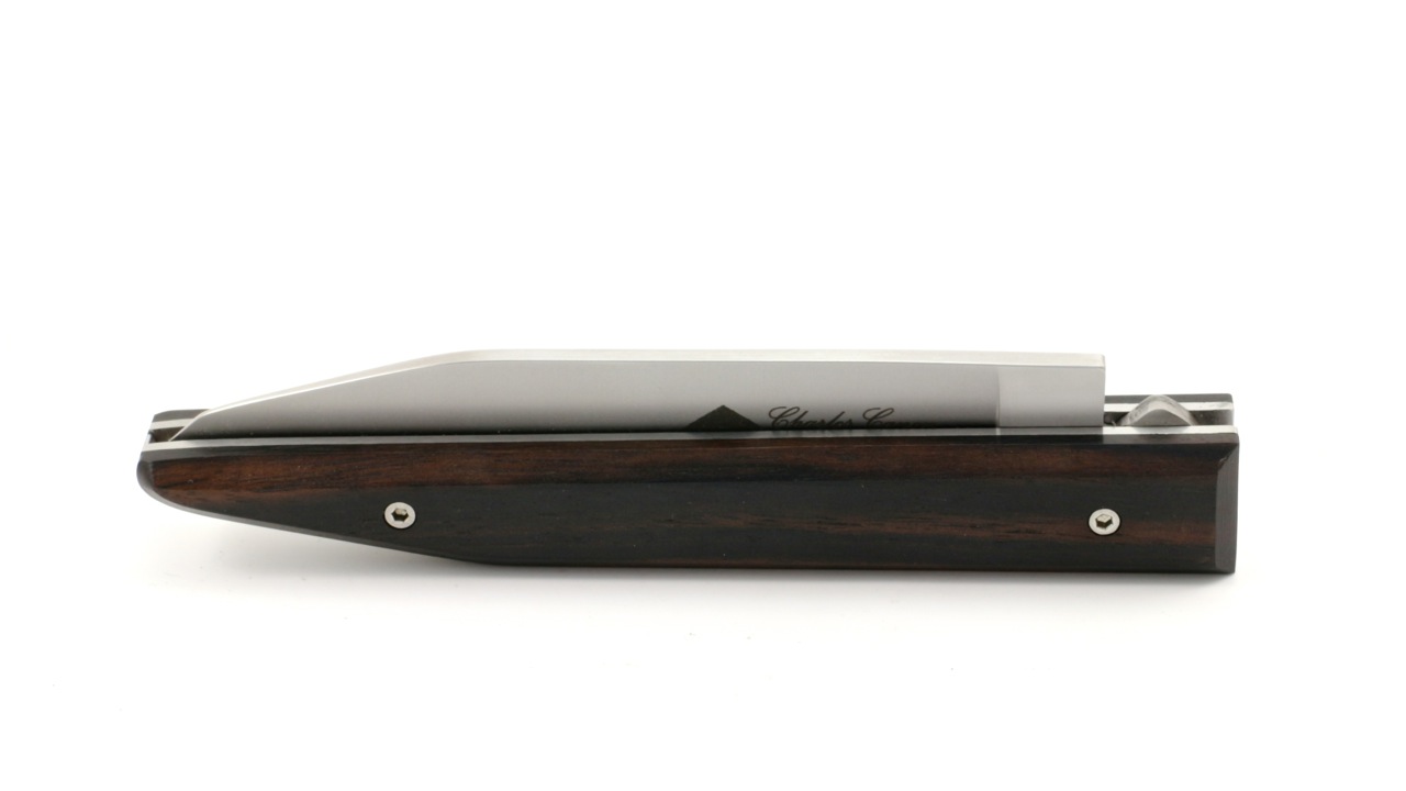 Charles Canon knife 12 cm macassar ebony