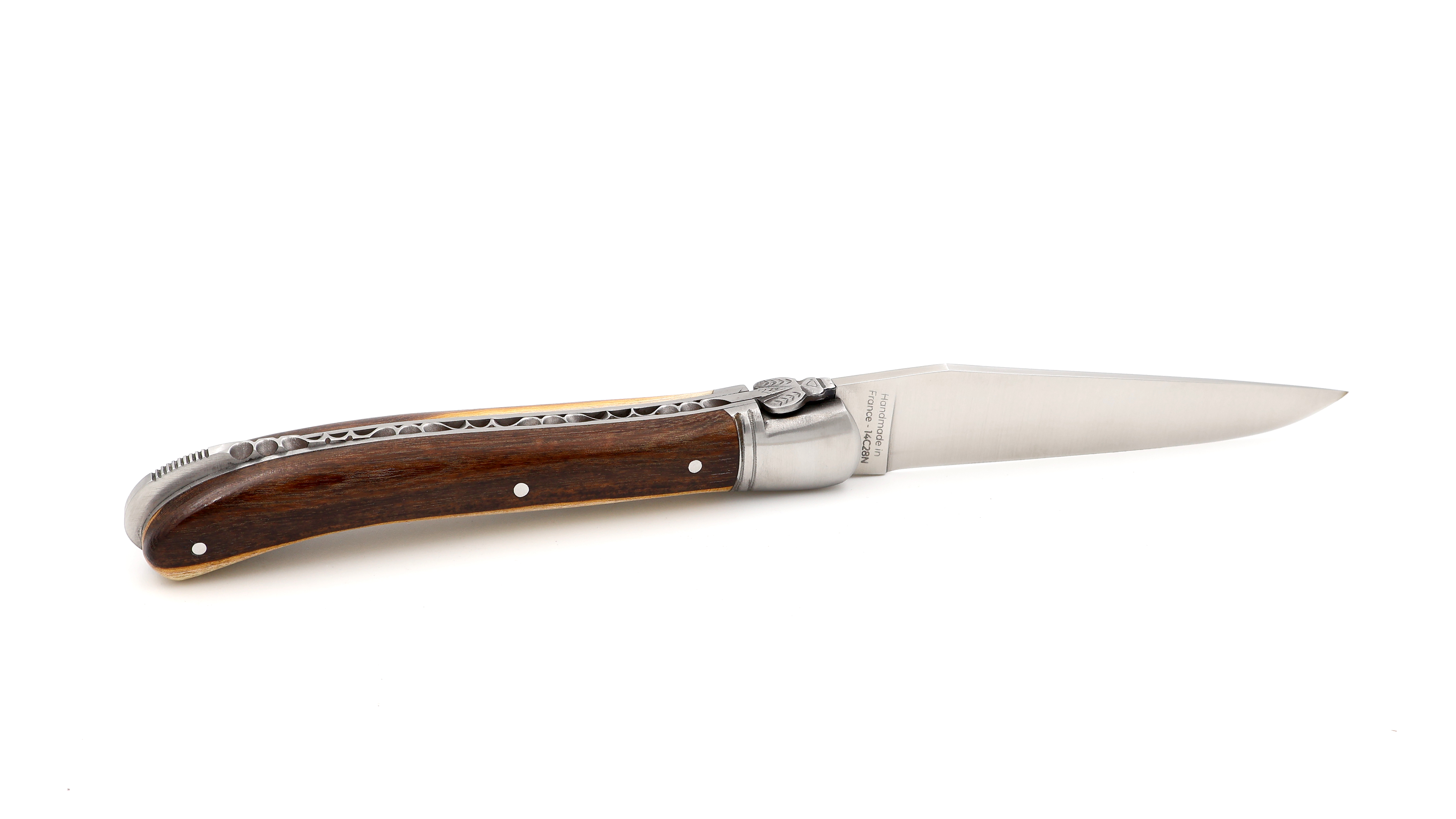 Fontenille Pataud Laguiole NATURE pistachio wood 12 cm