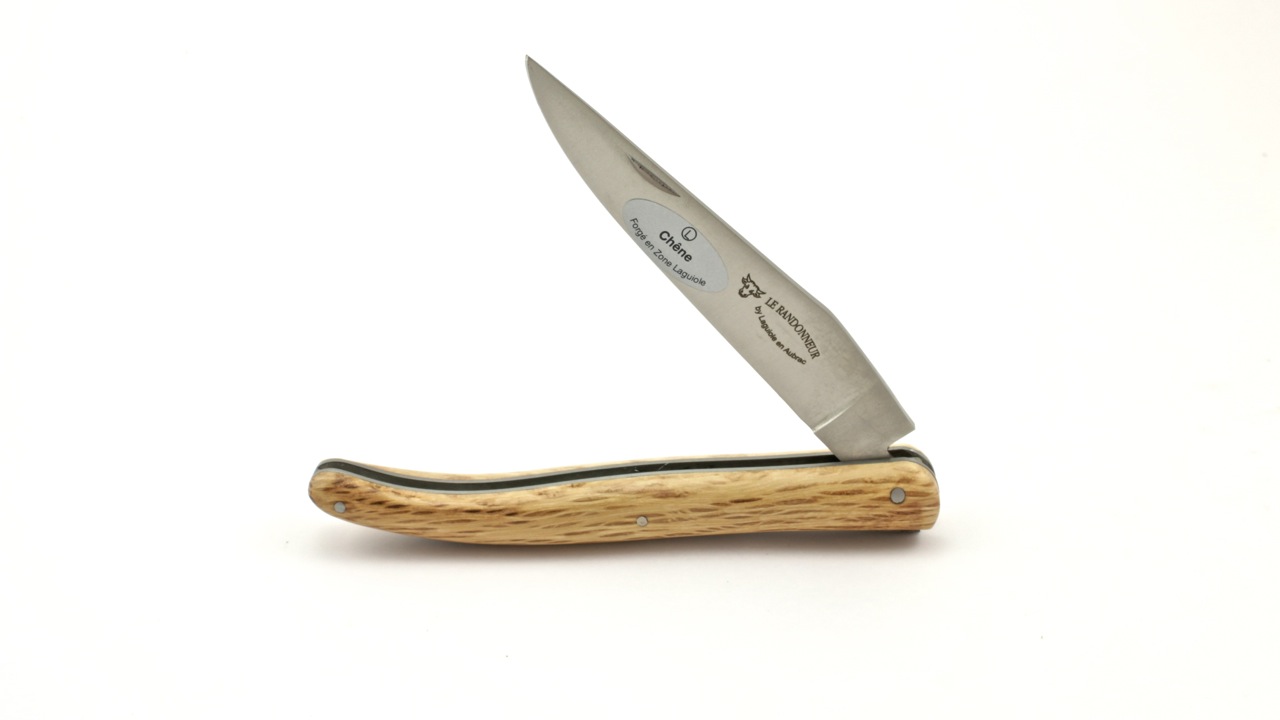 Randonneur-Steineiche-2 Laguiole en Aubrac Wandermesser Randonneur Steineiche