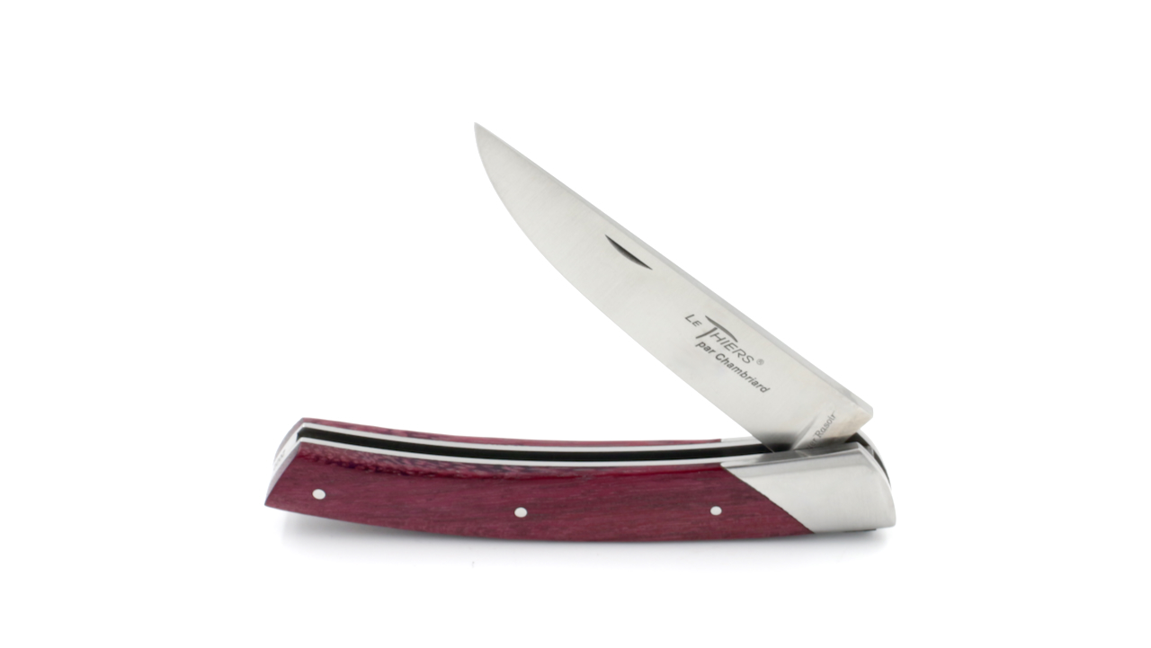 Chambriard Thiers knife COMPAGNON purpleheart