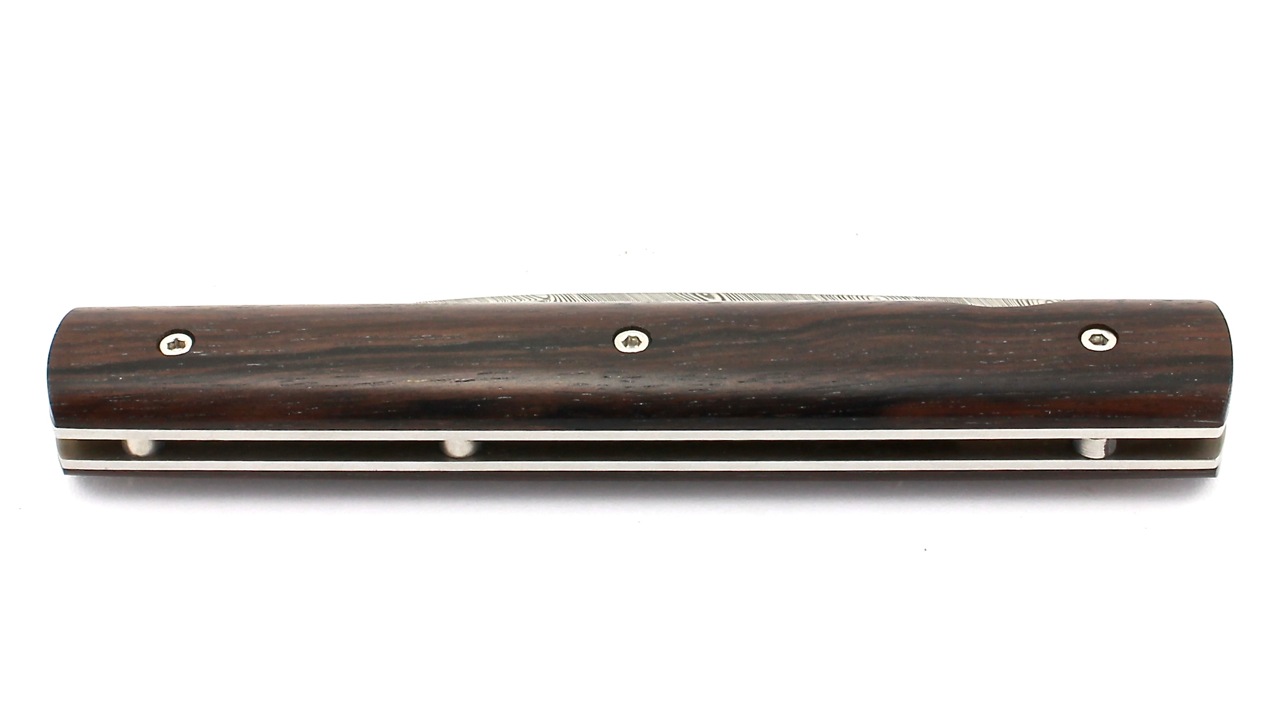 PERCEVAL Le Francais  Damast Makassar Ebenholz
