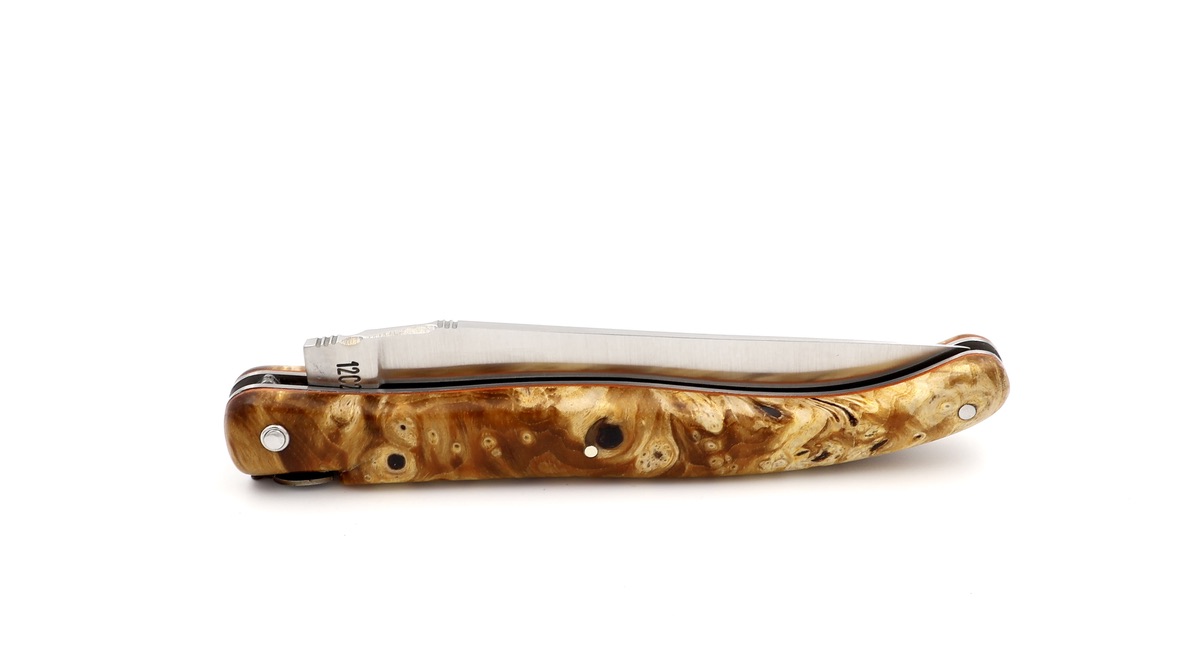 Meisterstück Laguiole en Aubrac Pappel Wurzelholz 12 cm  