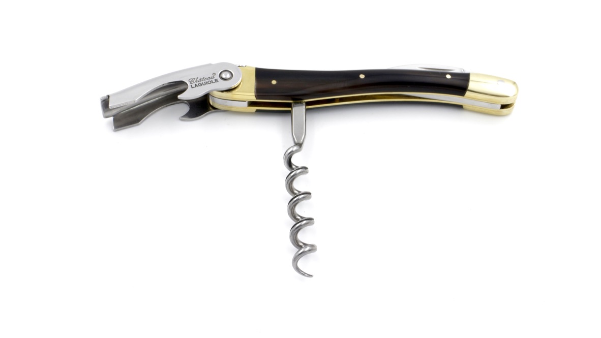 D46A0F8F-B7DB-4E9A-877D-D54EE99ACCB4_1_105_c Château Laguiole CLASSIC Sommeliermesser THE FIRST Büffelhorn
