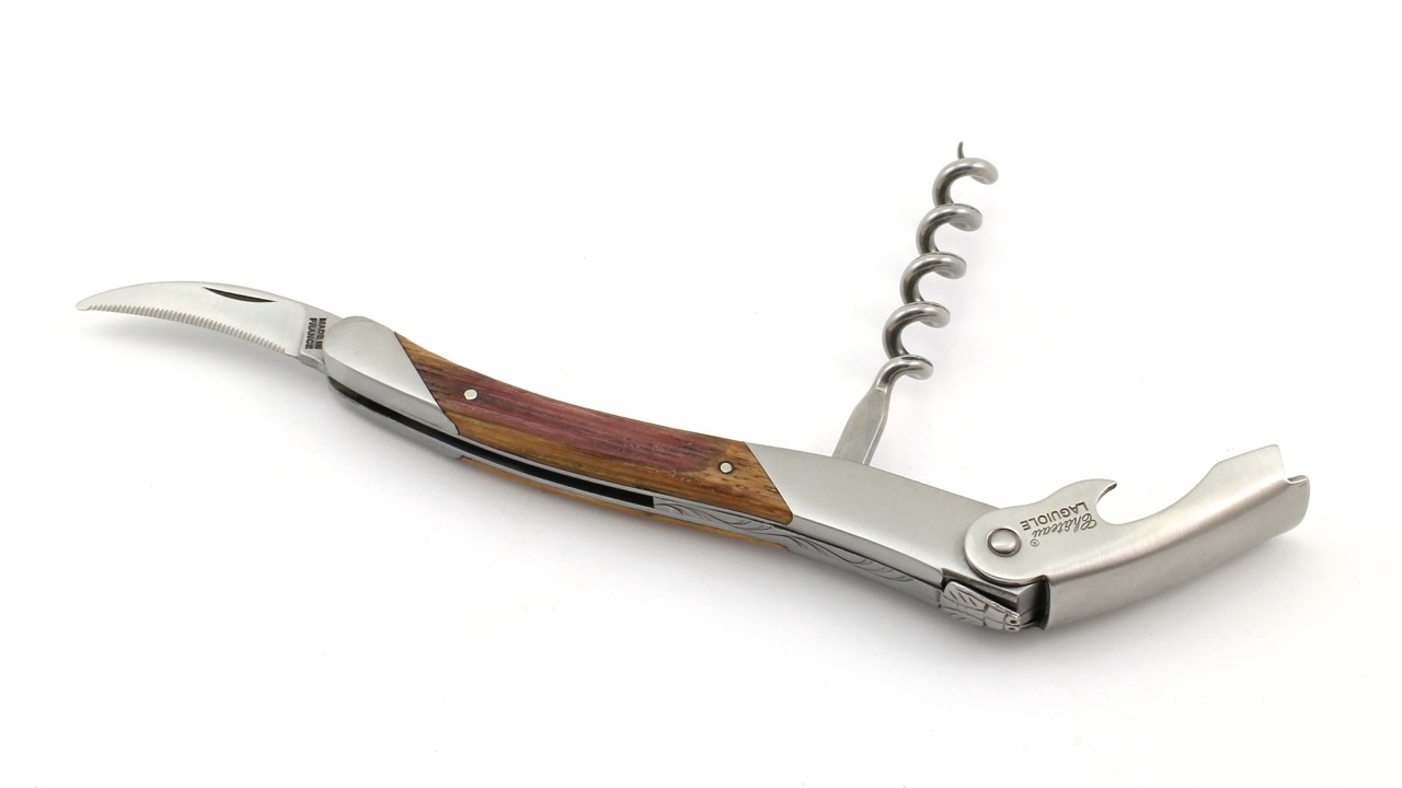 Chateau-Laguiole-SOM-Fasseich Château Laguiole GRAND CRU Sommeliermesser Fasseiche