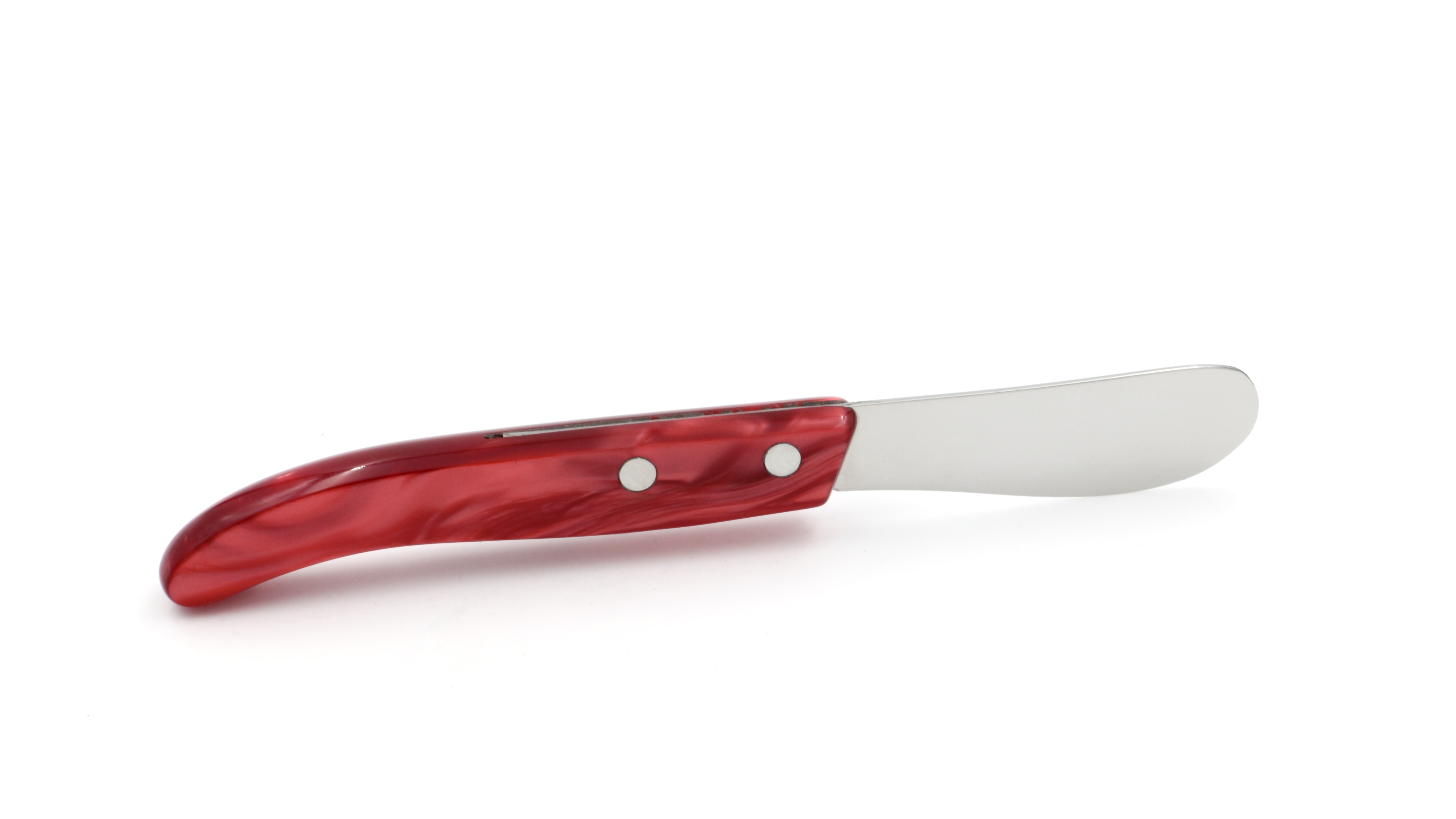 AU SABOT Laguiole butter knife Harmony red