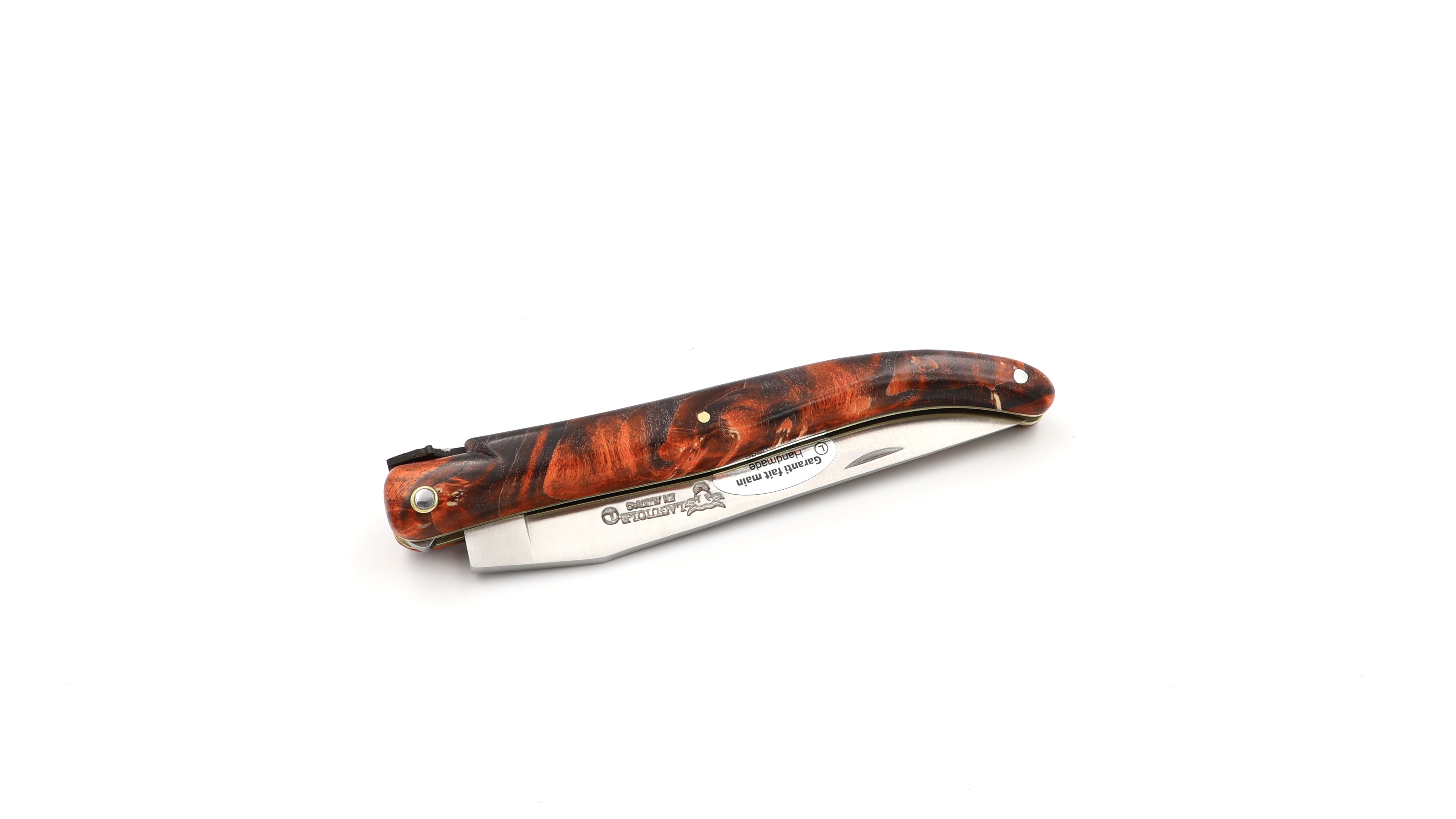 Laguiole en Aubrac Laguiole elder burl with Space bee 12 cm
