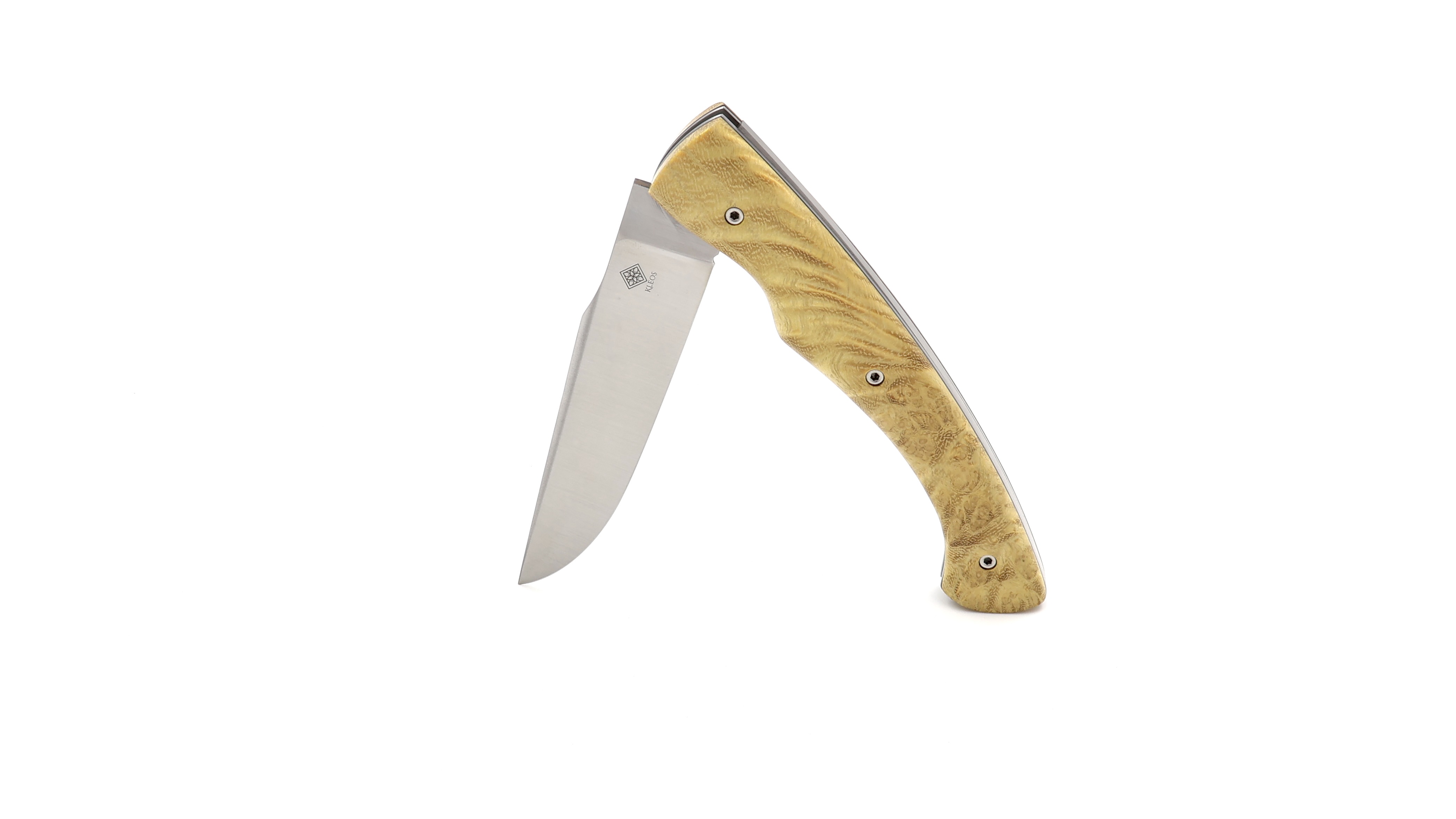 KLEOS Taschenmesser LYKOS Akazien Wurzelholz 