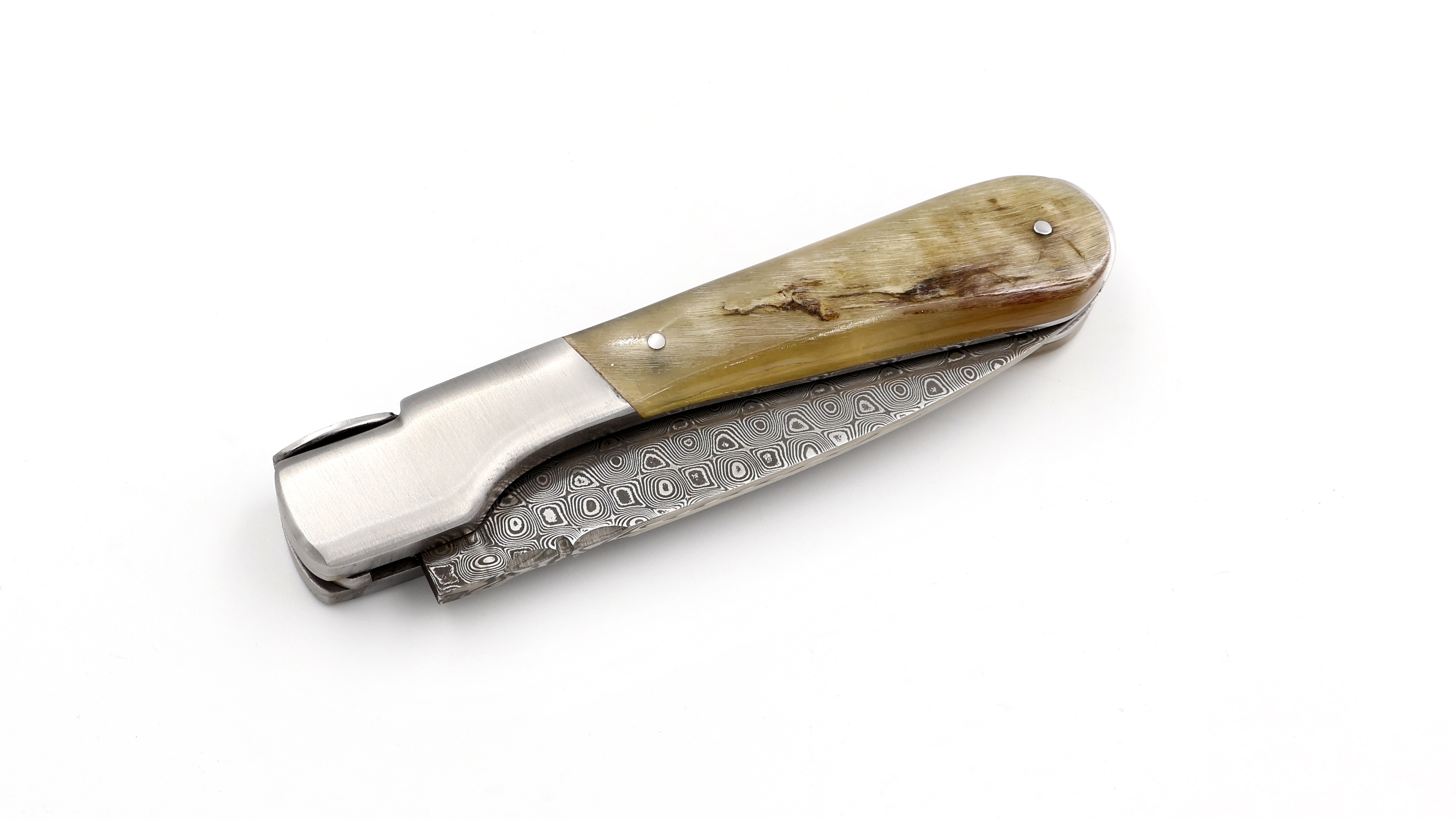 Fontenille Pataud SPERONE damascus ramhorn 12 cm