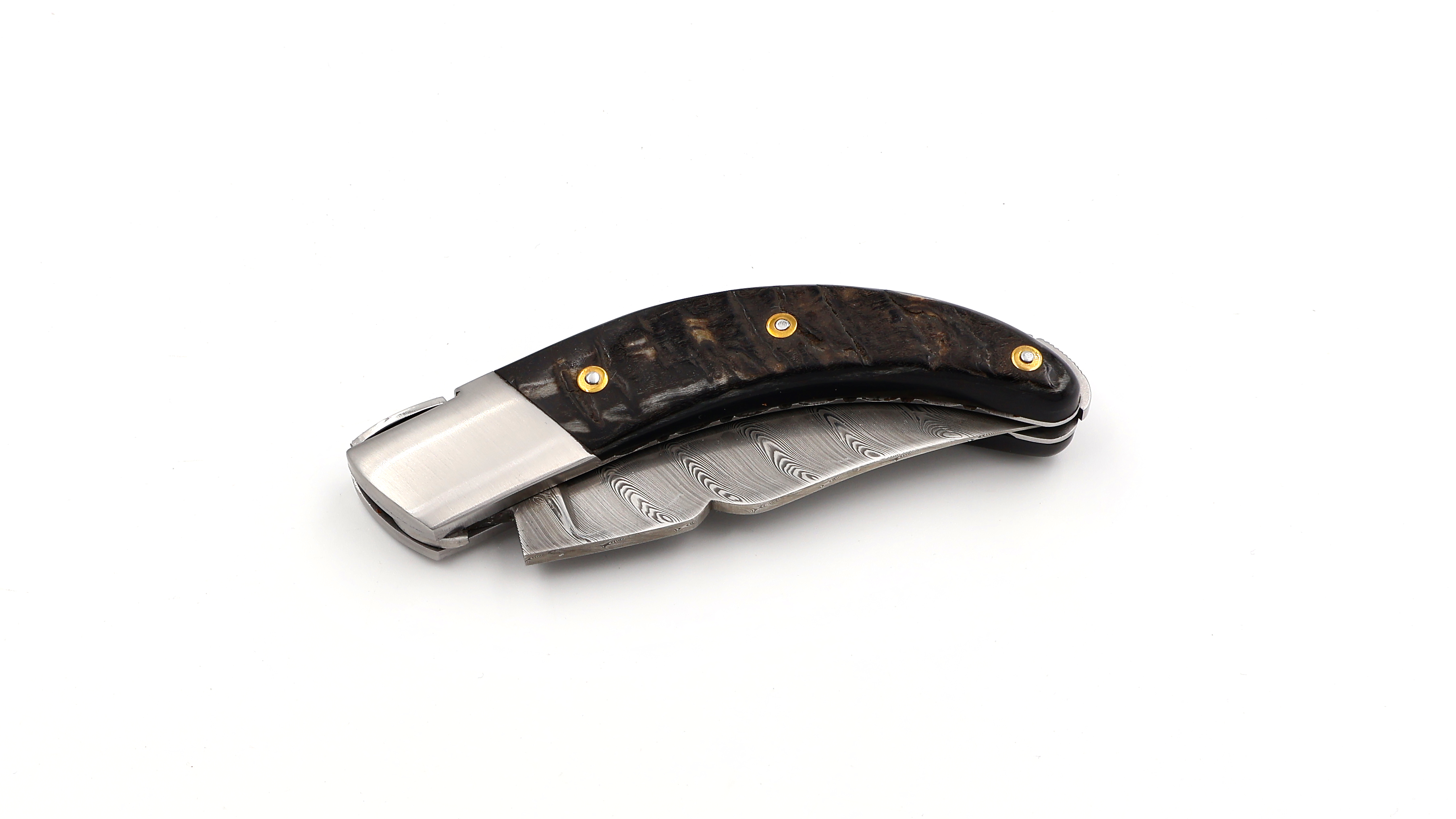 Fontenille Pataud RONDINARA guillochiert Widderhorn Twisted-Damast