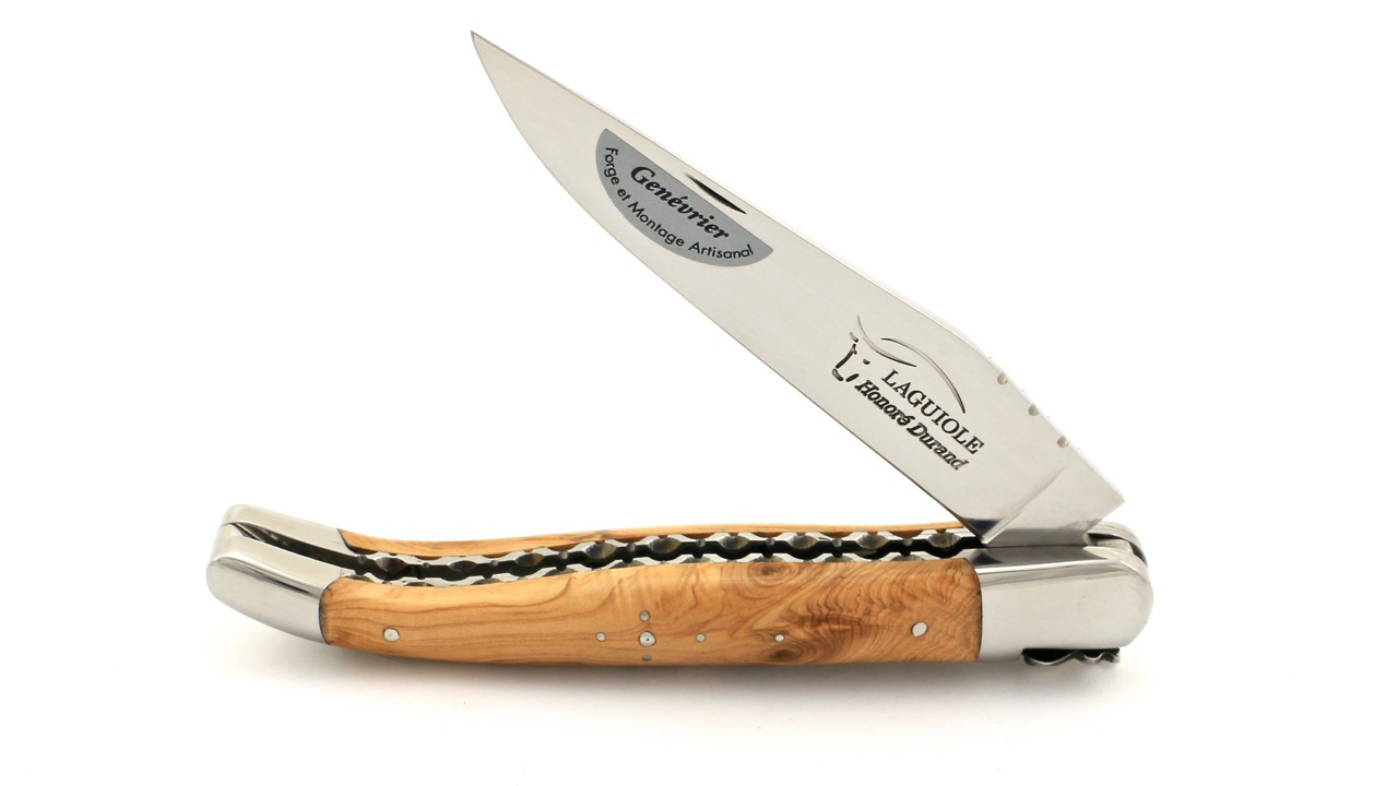 Durand-DP-GEI-poliert-14c28-4 Honoré Durand Laguiole Doppelplatine Wacholder poliert 12 cm