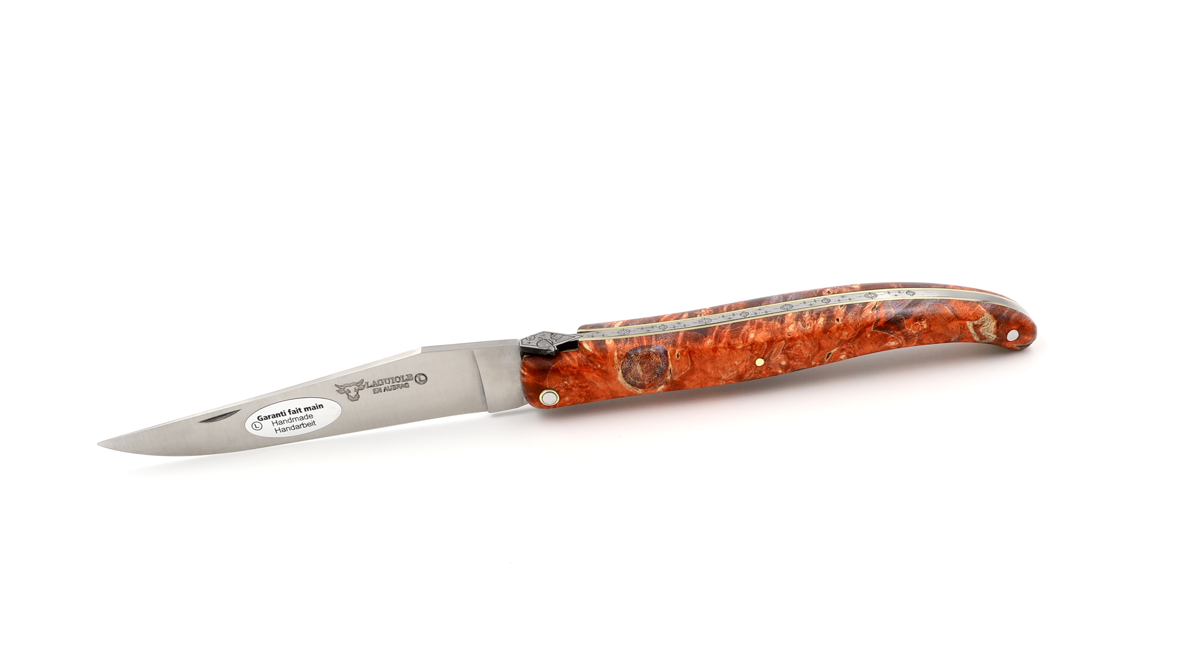 Laguiole en Aubrac Laguiole elder burl with Space bee 12 cm