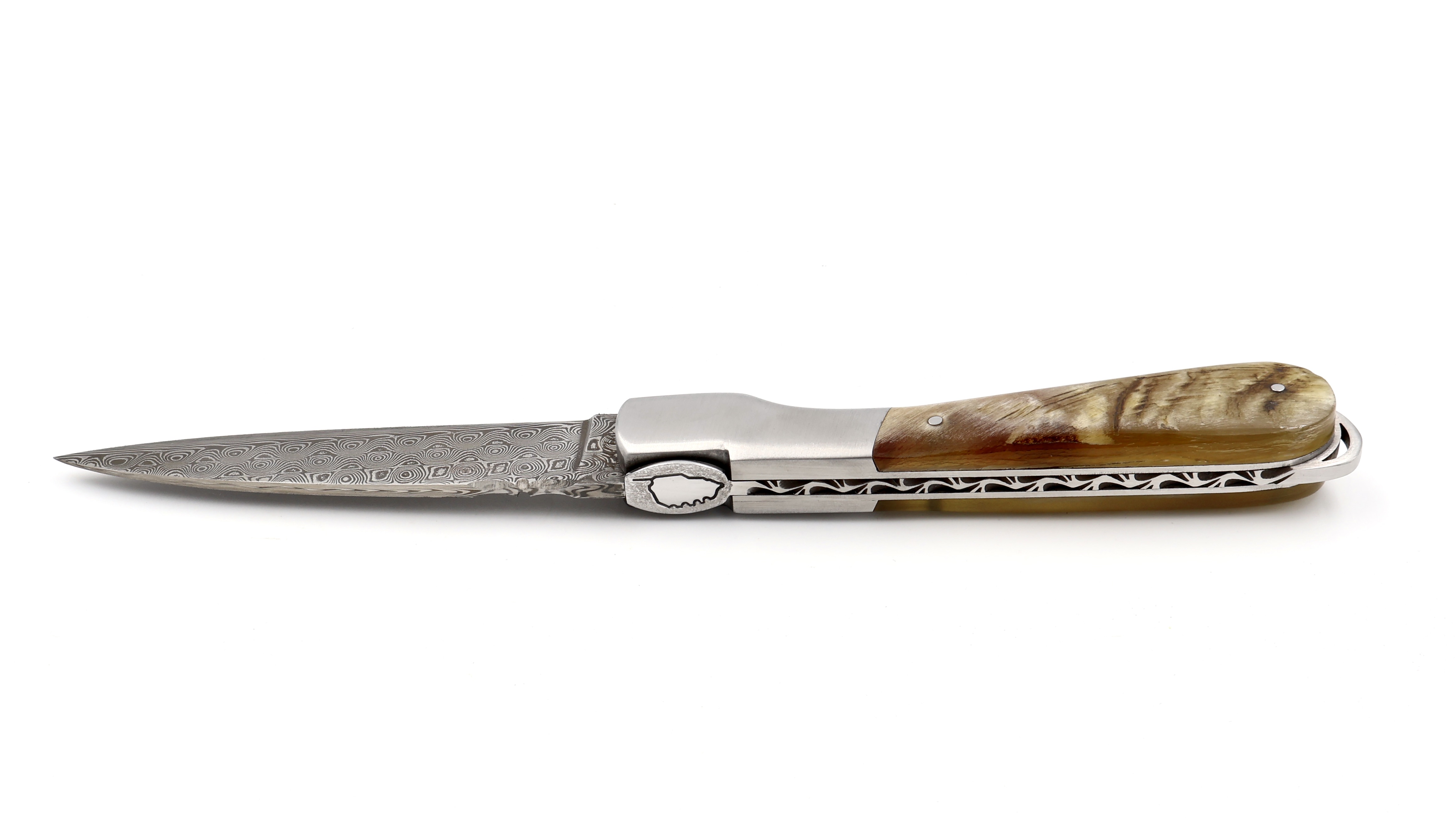 Fontenille Pataud SPERONE damascus ramhorn 12 cm