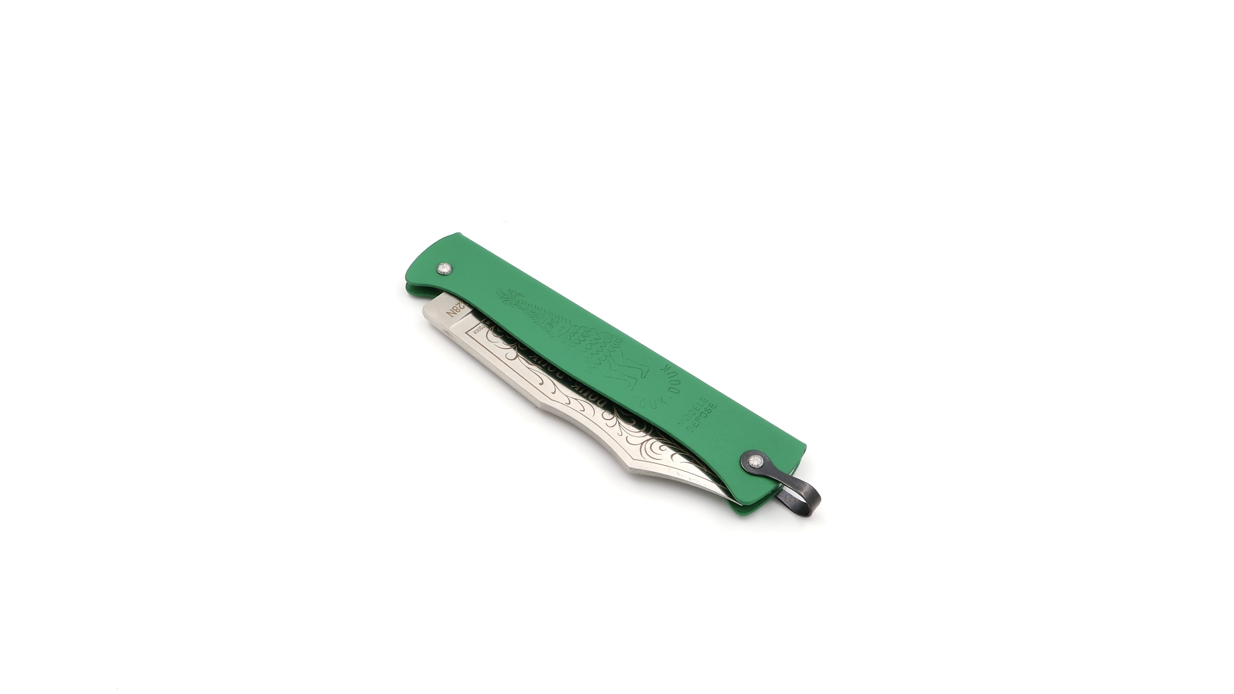 Cognet DOUK-DOUK knife green 11 cm 14C28N 