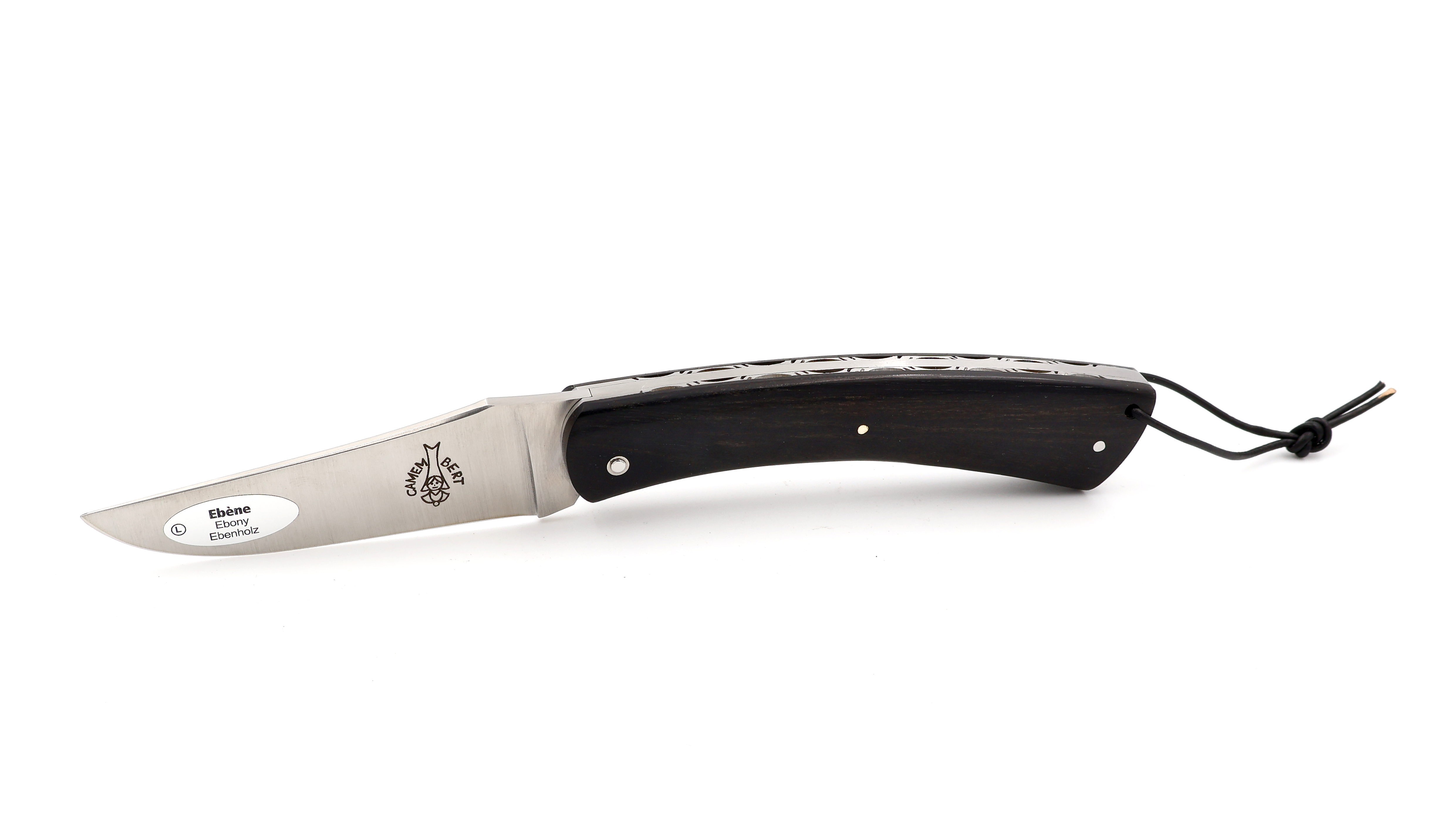 Laguiole en Aubrac Le CAMEMBERT guillochiert Ebenholz