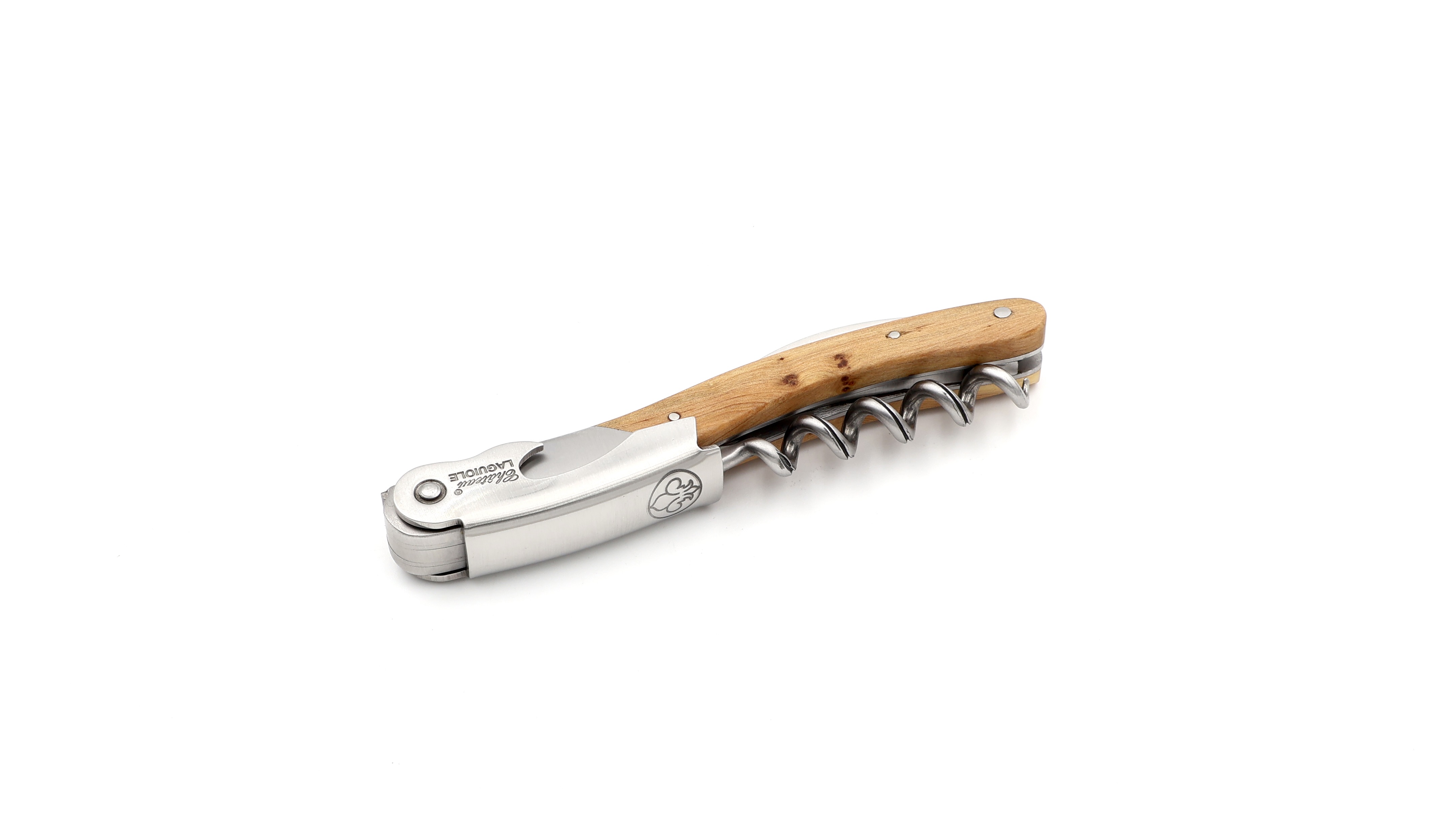 Château Laguiole wine opener GRAND CRU VERSAILLES juniper wood
