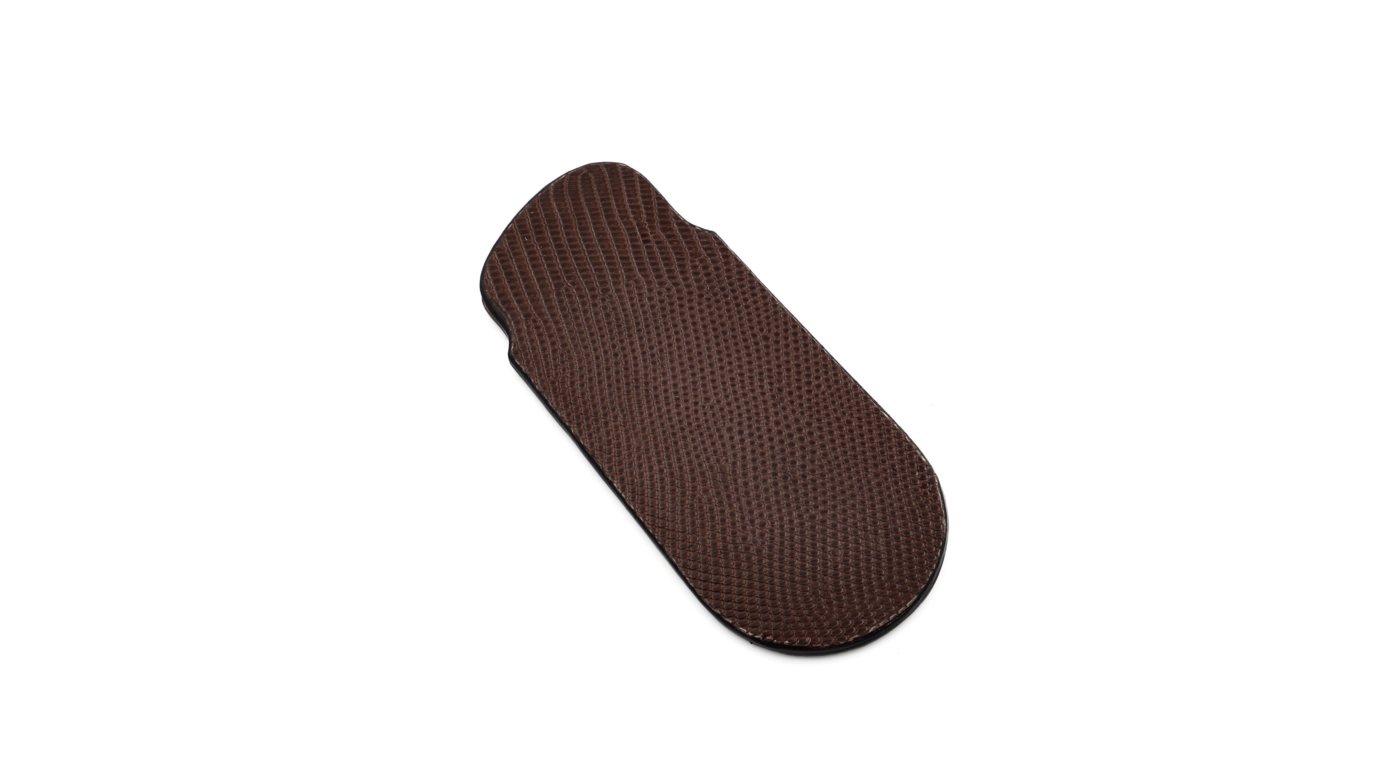 Atelier N°7 Stecketui Echsenleder braun 14,5 cm    