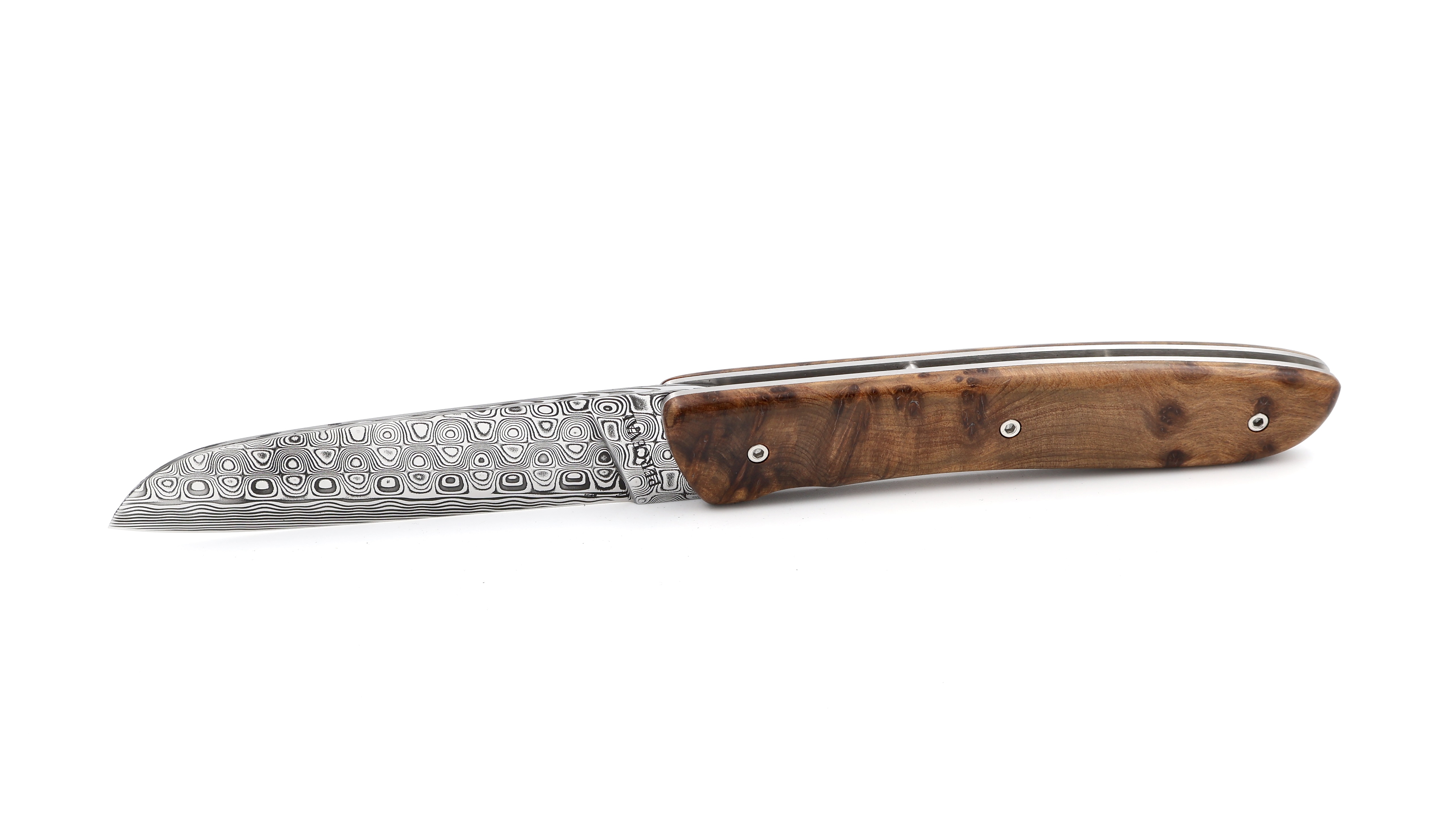 PERCEVAL L08 damascus thuya brulwood