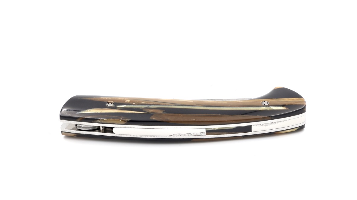 MANU LAPLACE 1515 Mammutelfenbein Suminagashi VG10 Damast