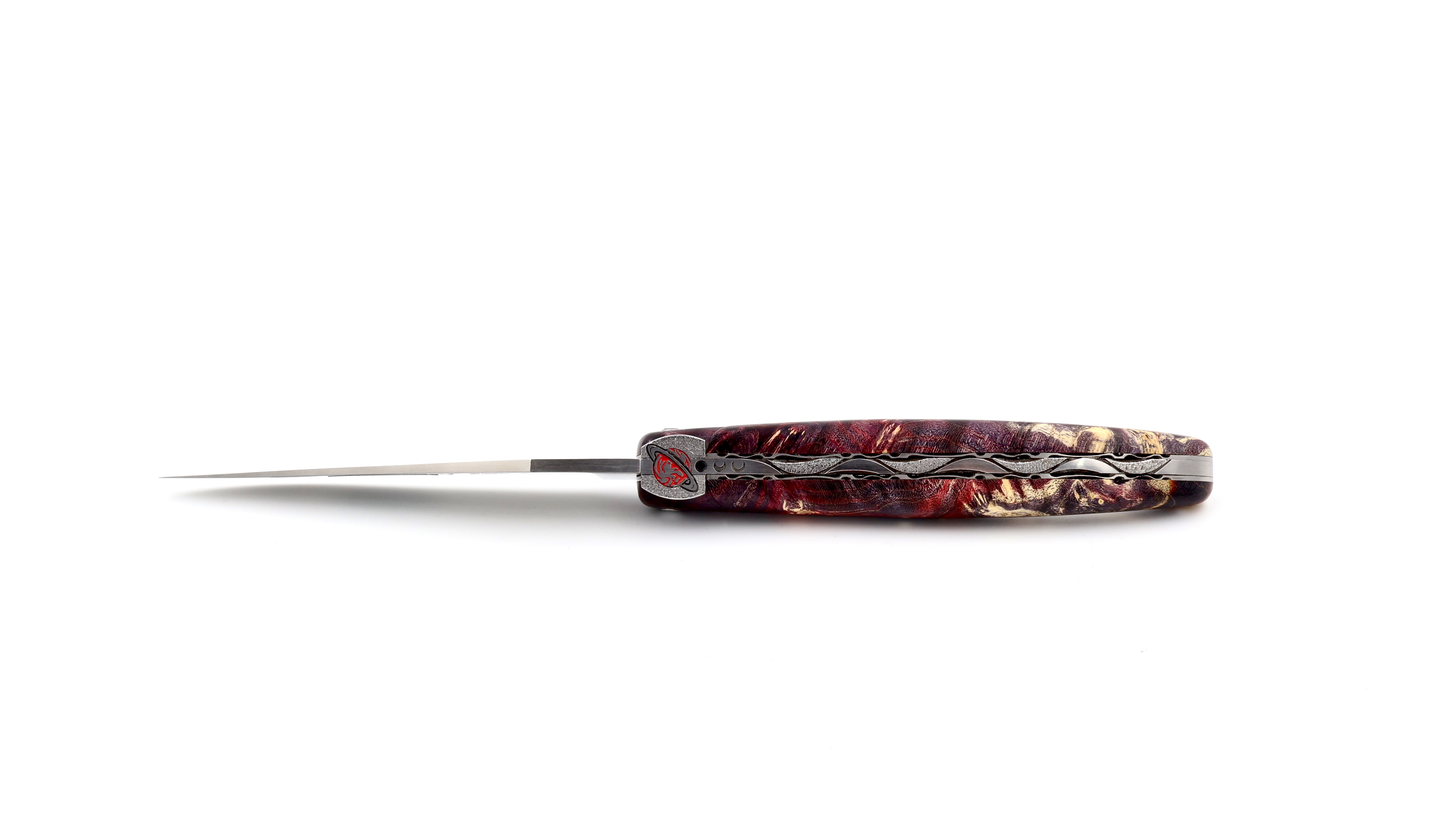 Laguiole en Aubrac Biene SATURN Holunder Wurzelholz 12 cm     