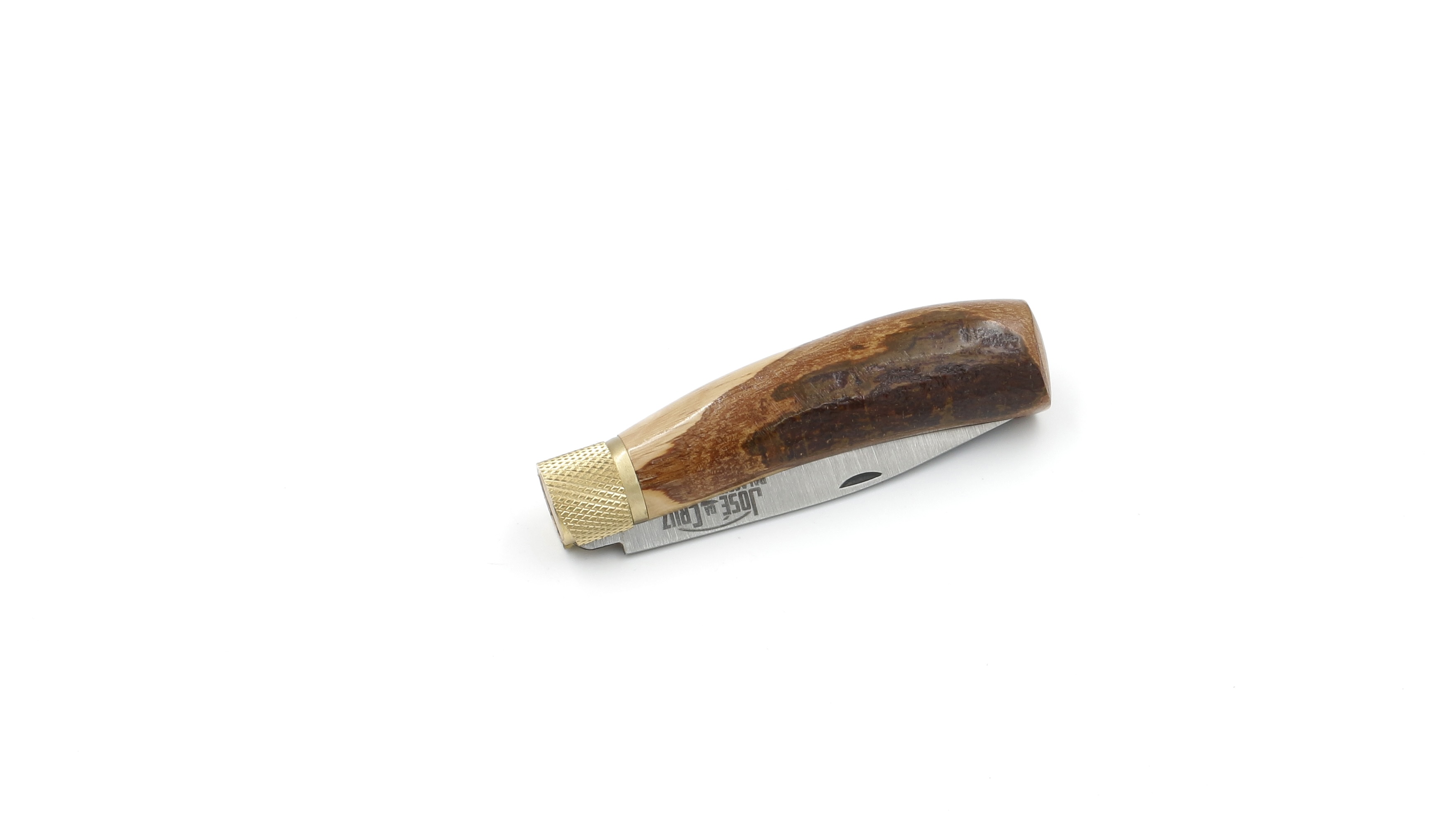 JOSÉ DA CRUZ Taschenmesser Merendeira RUSTICA Olive Carbon
