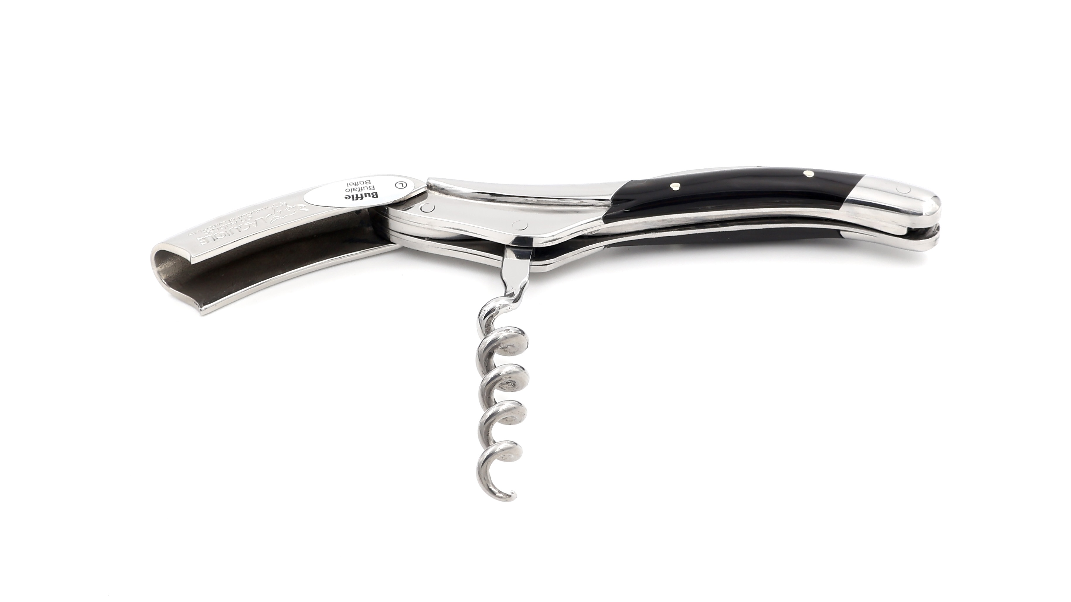 Laguiole en Aubrac Laguiole Sommelier knife Buffalohorn