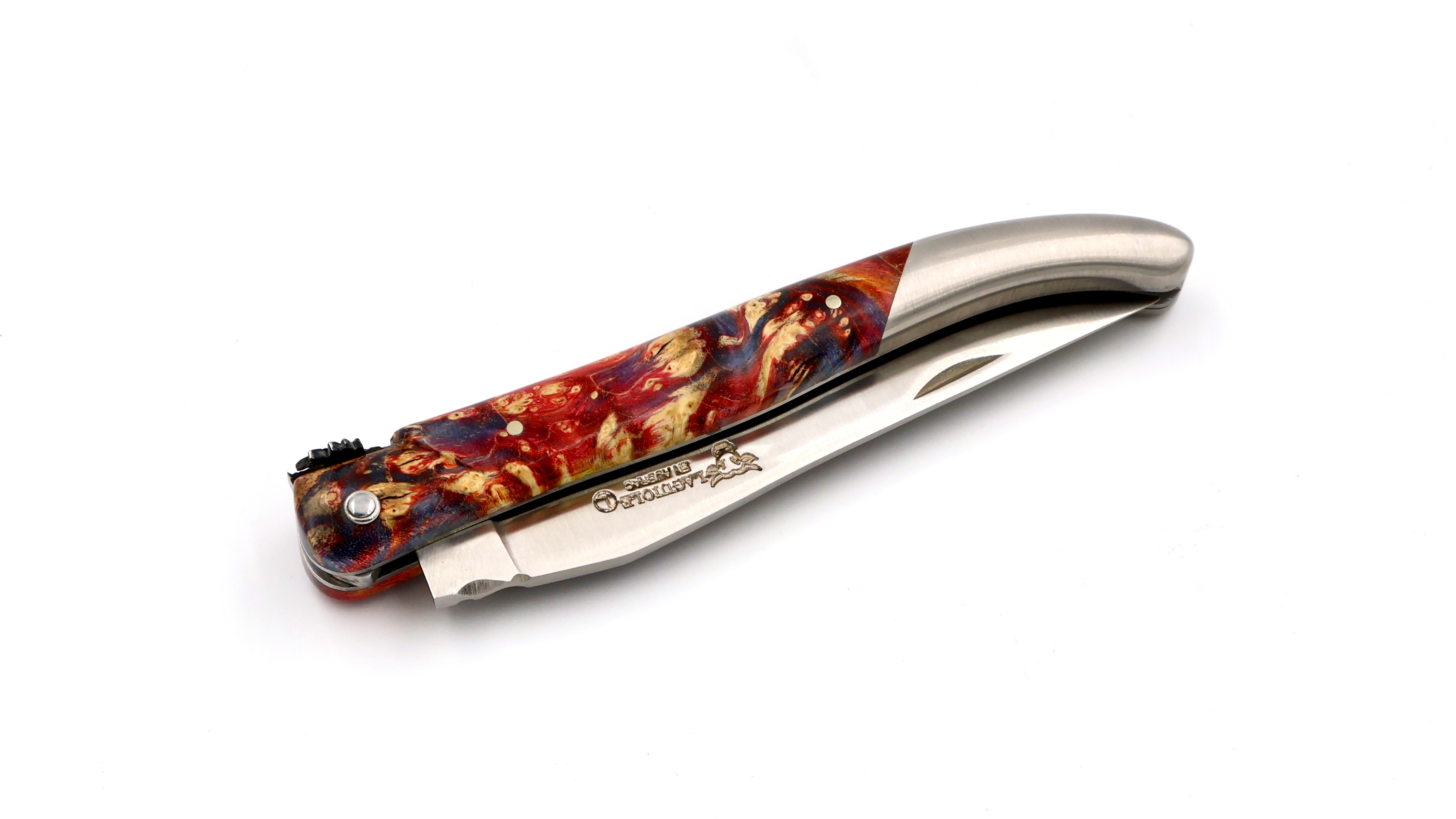 Laguiole en Aubrac Meisterstück PHÖNIX Holunder Wurzelholz 12 cm    Laguiole en Aubrac Meisterstück PHÖNIX Holunder Wurzelholz 12 cm