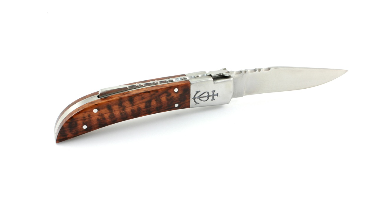 Le Camarguais knife snakewood 12 cm