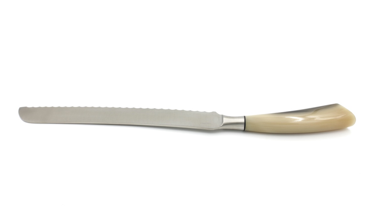 Saladini bread knife  horntip 34 cm 