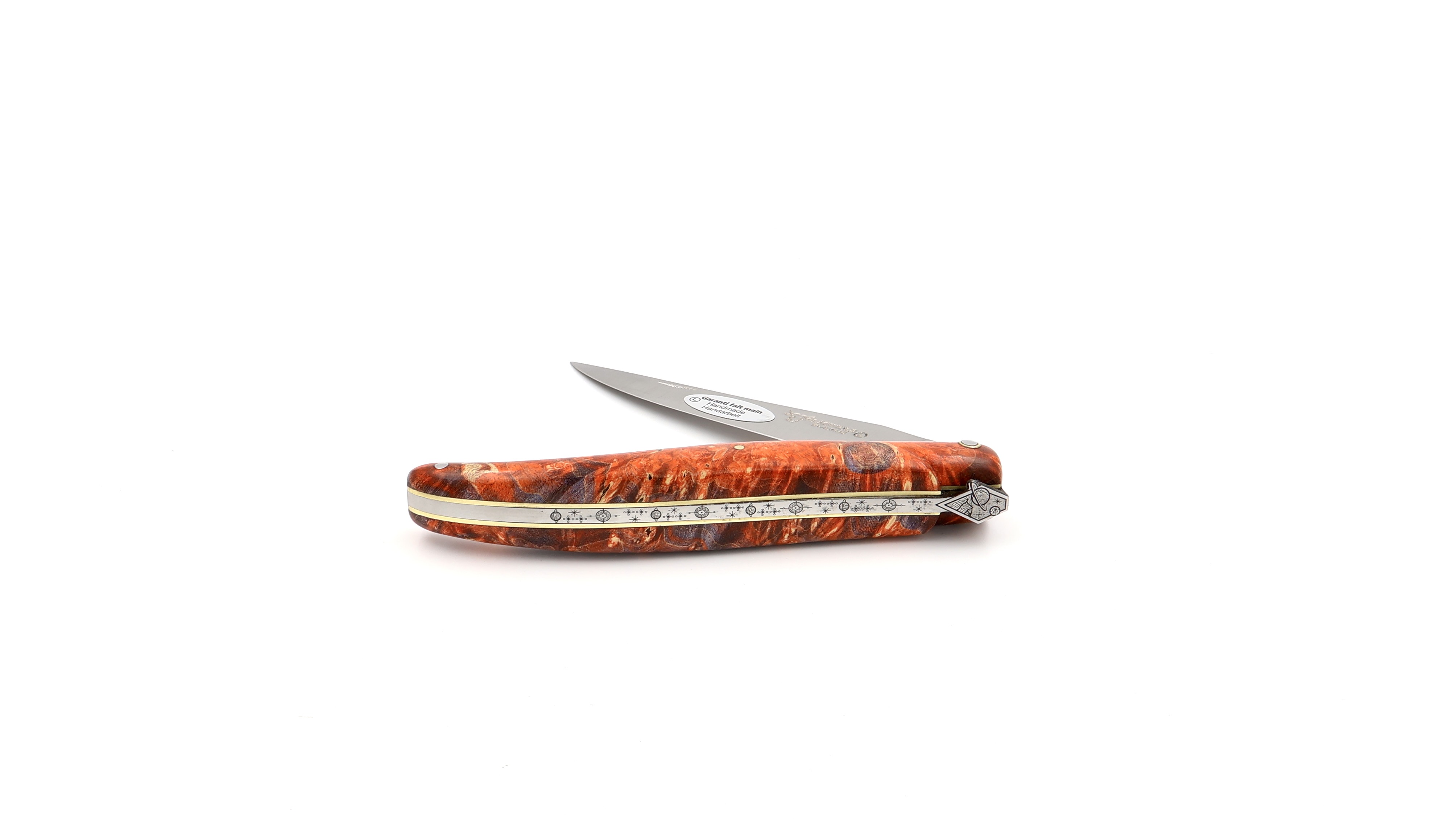 Laguiole en Aubrac Laguiole elder burl with Space bee 12 cm
