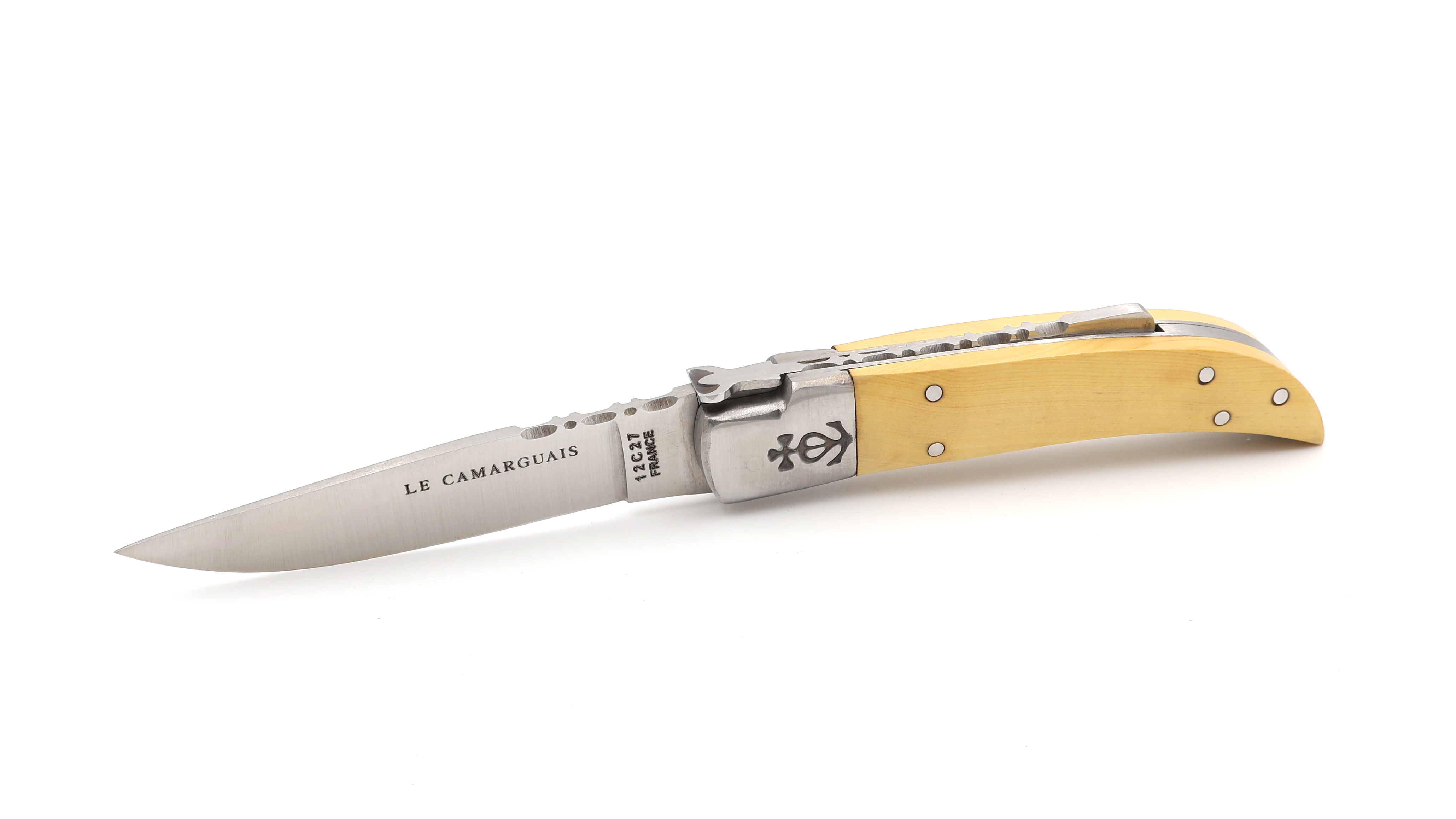Le Camarguais knife boxwood 10 cm