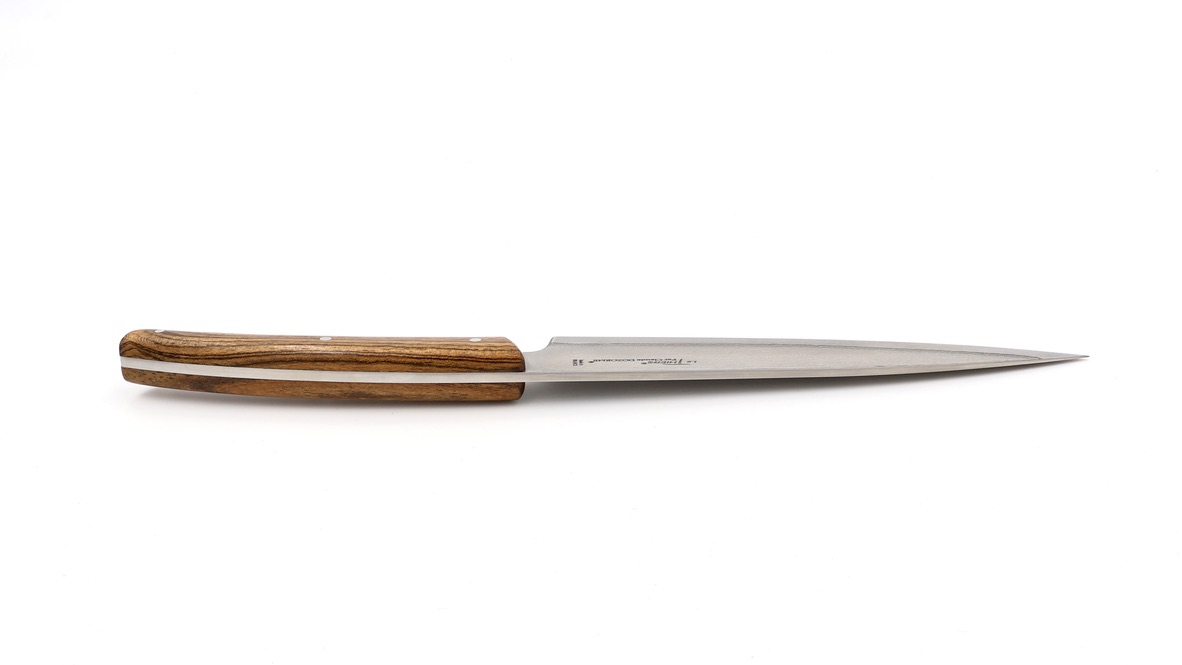Claude DOZORME Thiers Office-Messer 10 cm Bocote VG10 Damastklinge 