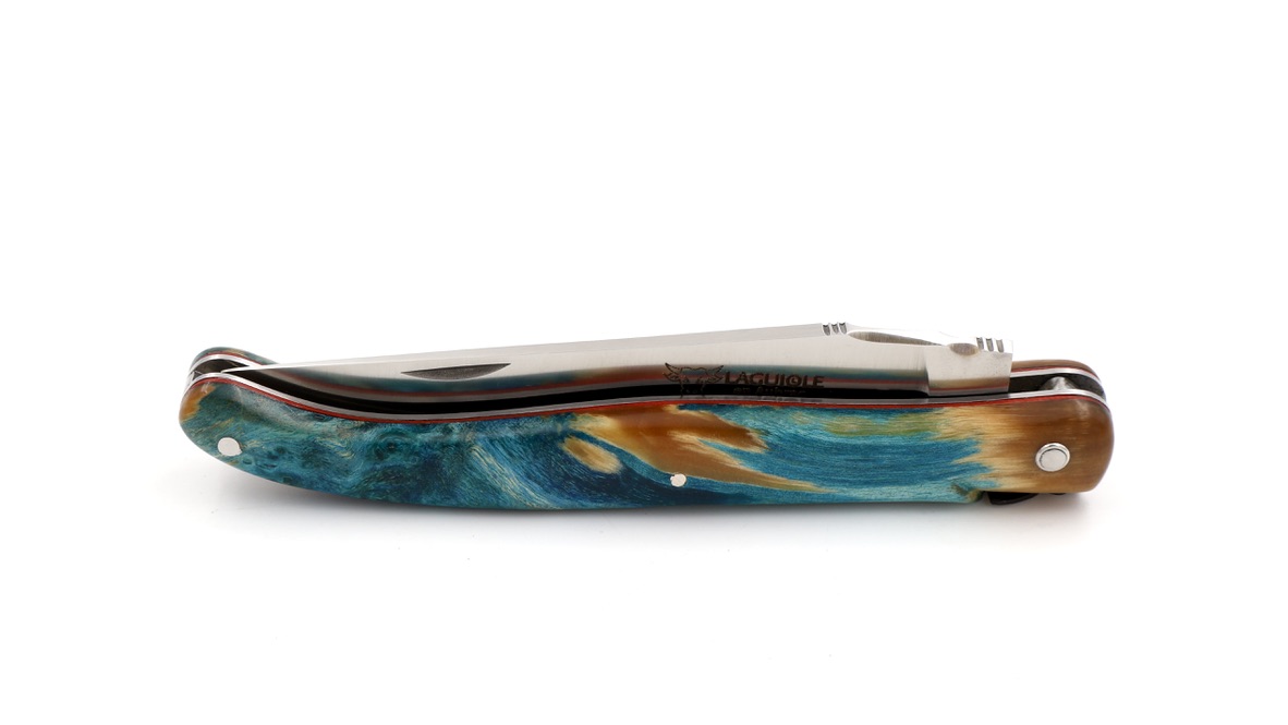 Laguiole en Aubrac Meisterstück Esche-Wurzelholz 12 cm  