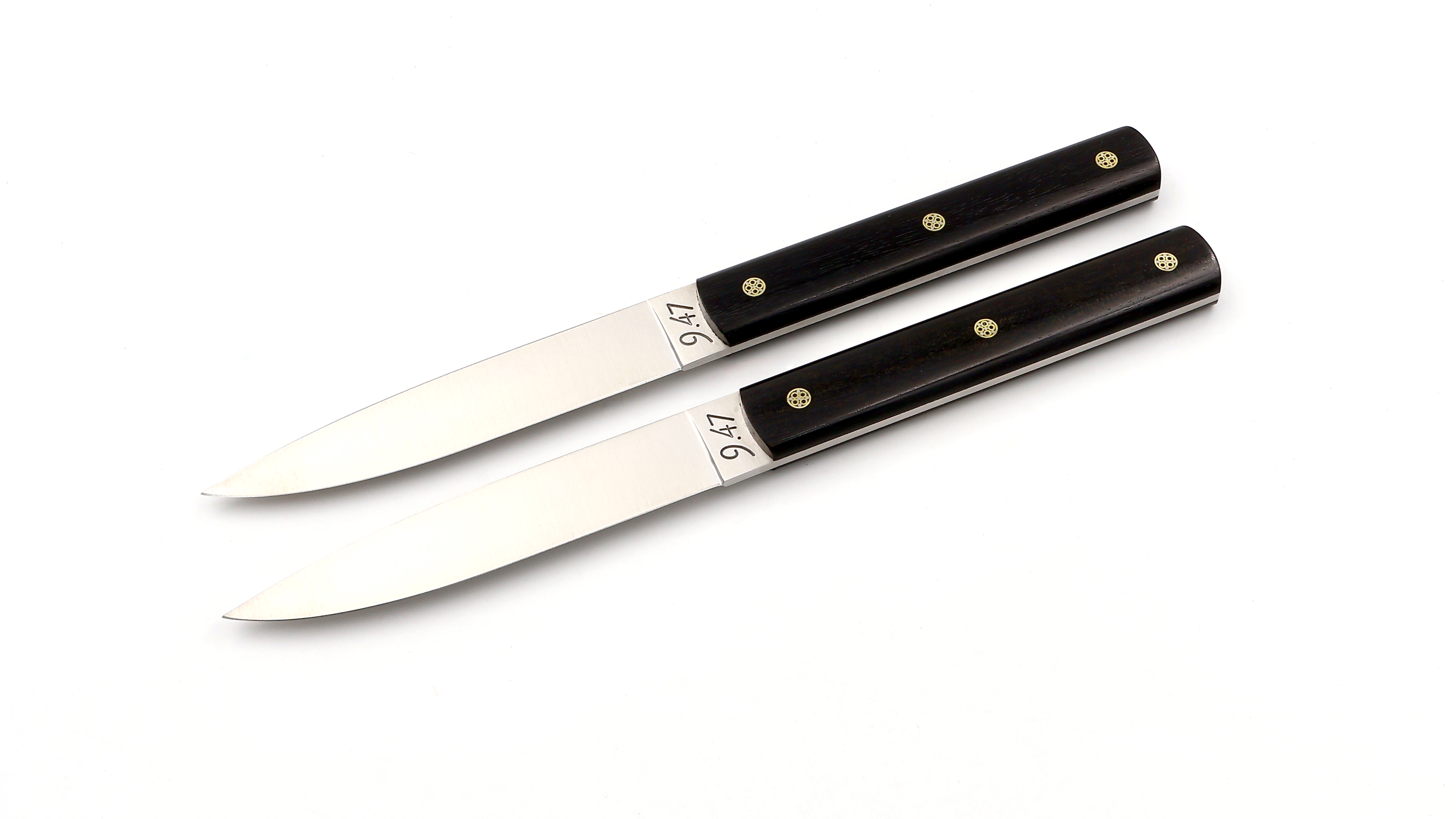 PERCEVAL 9.47 PRESTIGE Steakmesser Ebenholz Set 2-teilig 